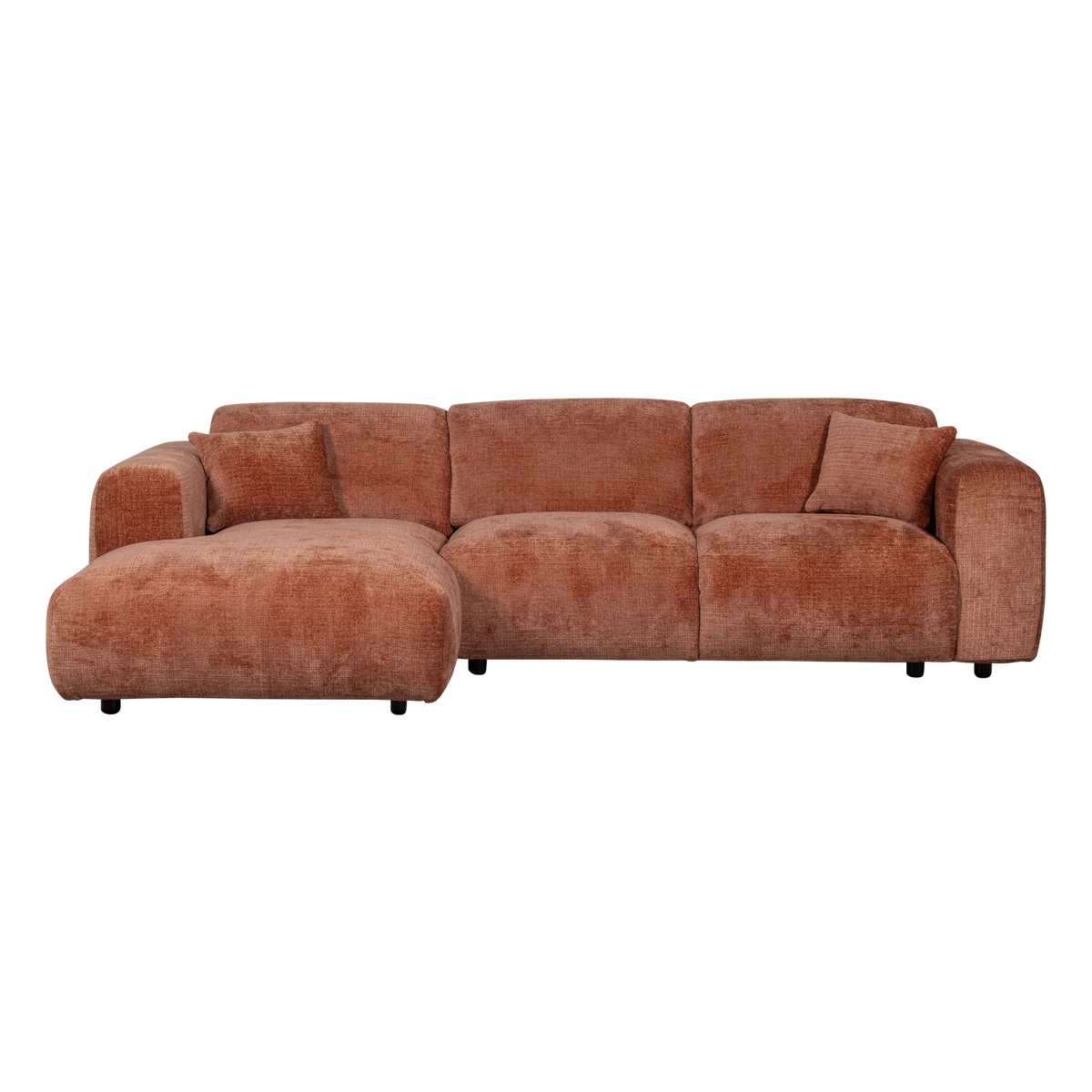 Woood | Chaise longue Cloud links chenille terra