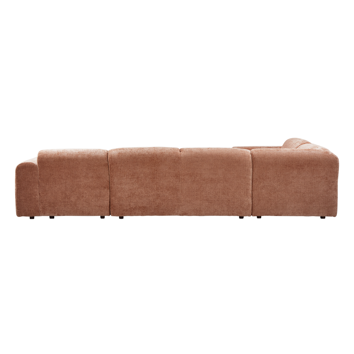 Woood | Hoekbank Cloud links chenille terra