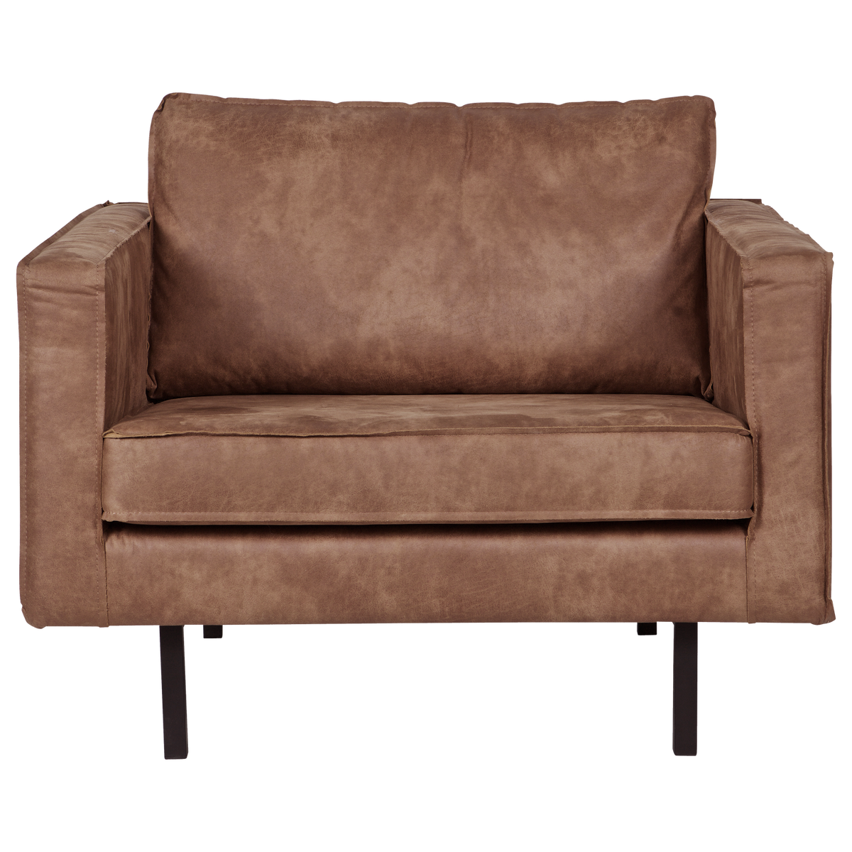 Woood | Fauteuil Rodeo ecoleer cognac