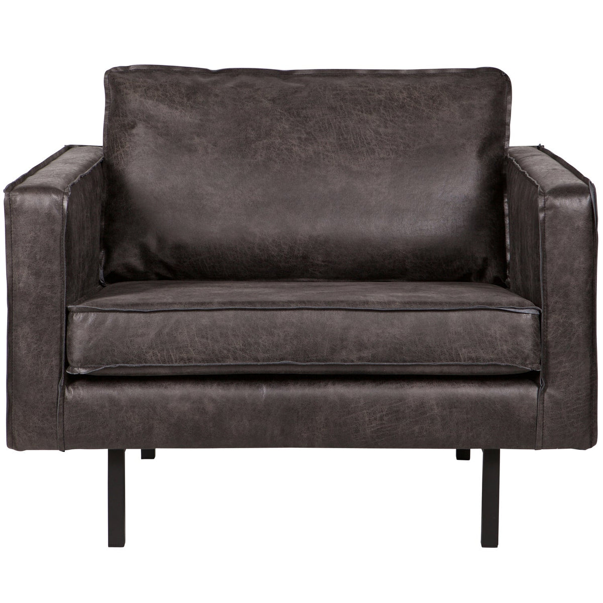 Woood | Fauteuil Rodeo ecoleer zwart