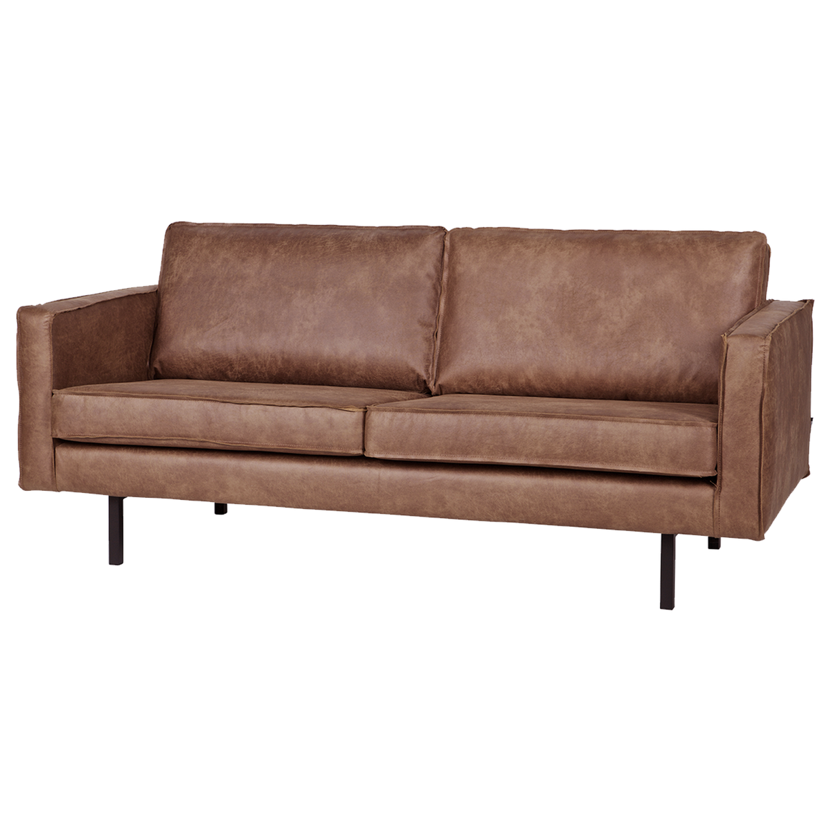 Woood | 2,5-Zits bank Rodeo ecoleer cognac