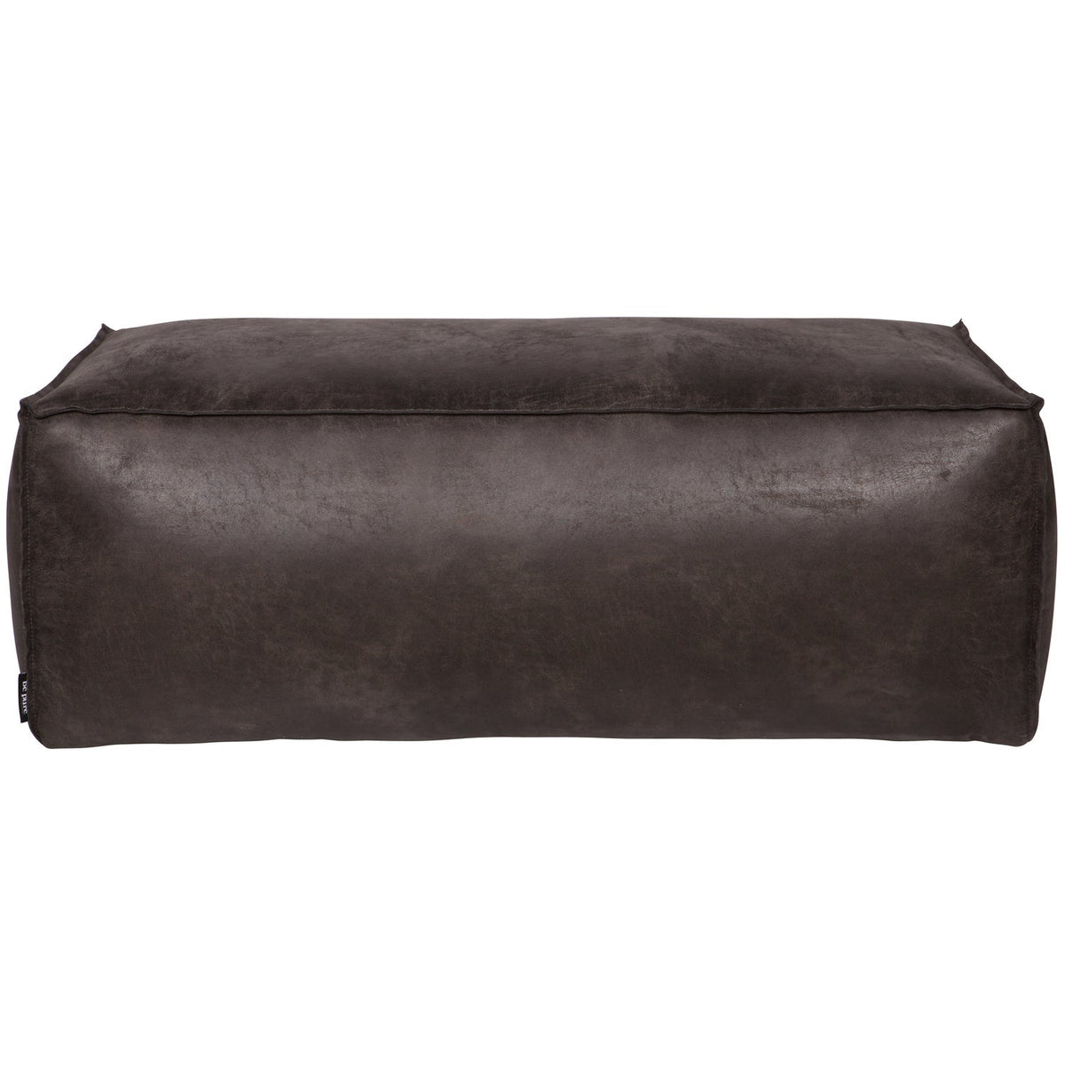 Woood | Poef Rodeo 43x120x60cm ecoleer zwart