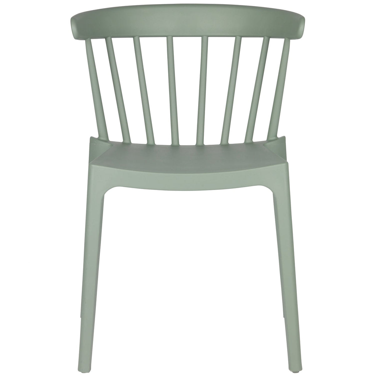 Woood | Tuinstoel Bliss met spijlen jadegroen (set van 2)