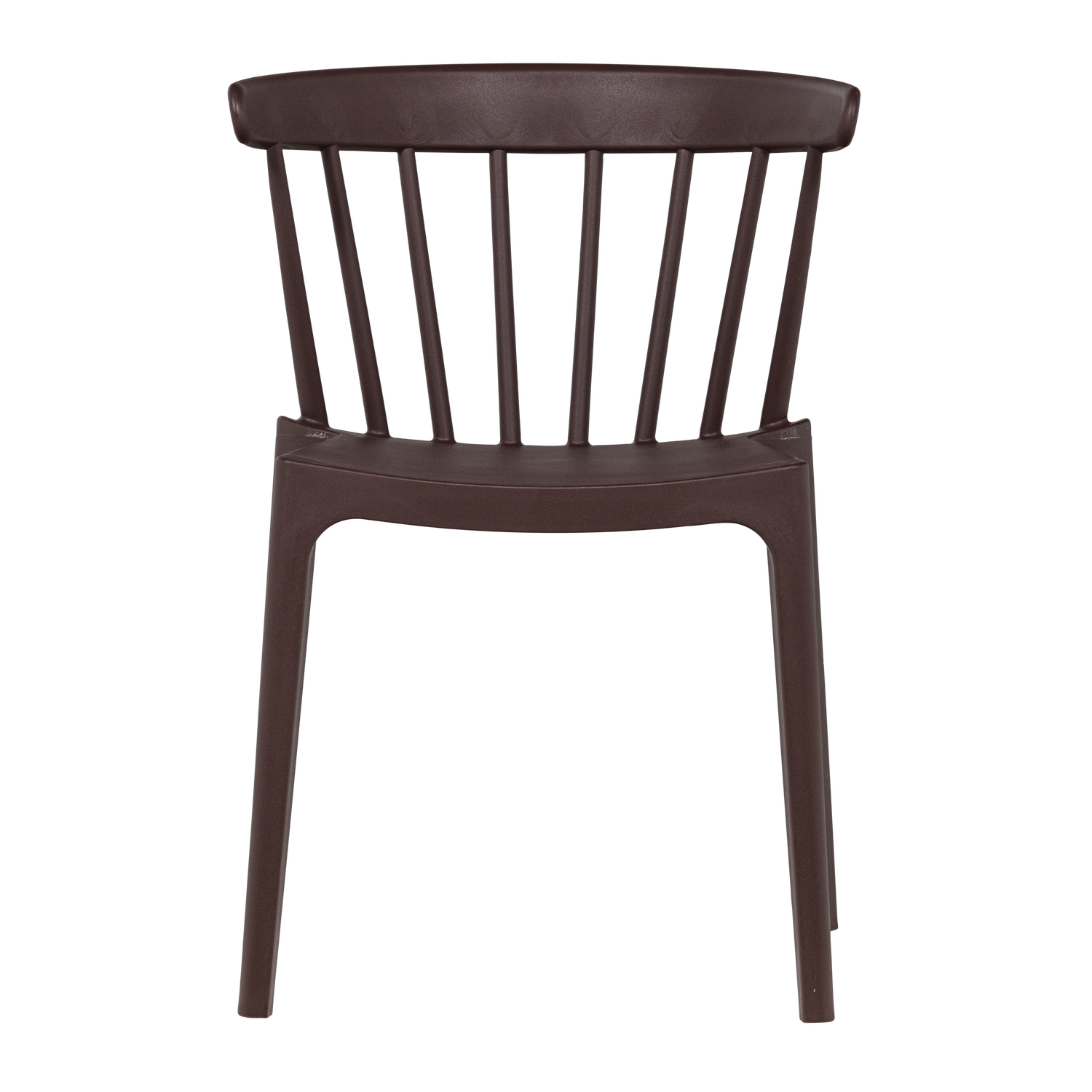 Woood | Tuinstoel Bliss met spijlen paars/bruin (set van 2)