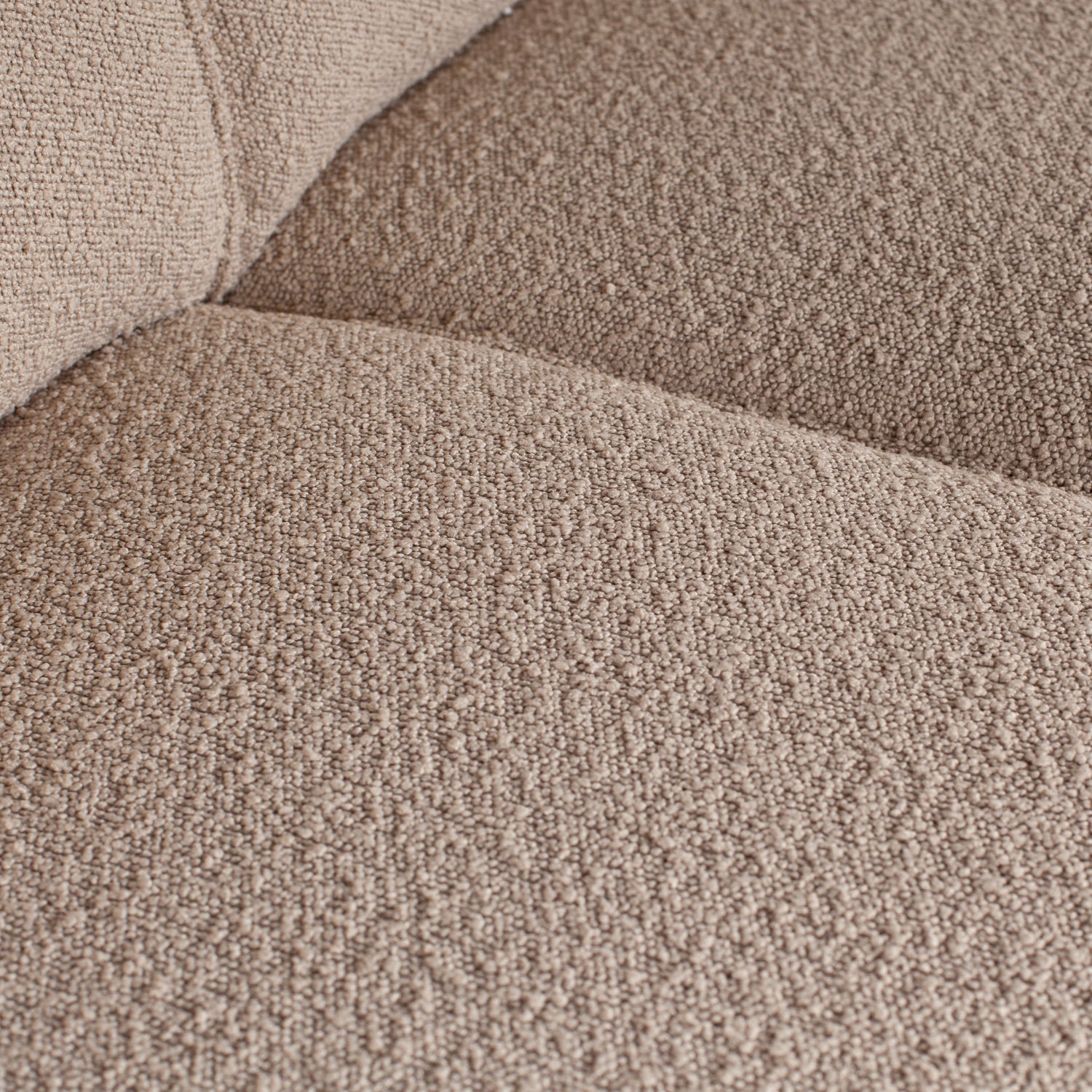 Woood | Hoekbank Statement rechts boucle beige