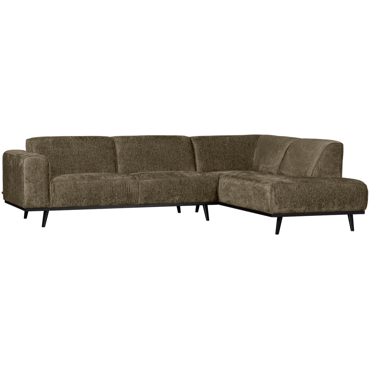 Woood | Hoekbank Statement rechts structure velvet bonsai