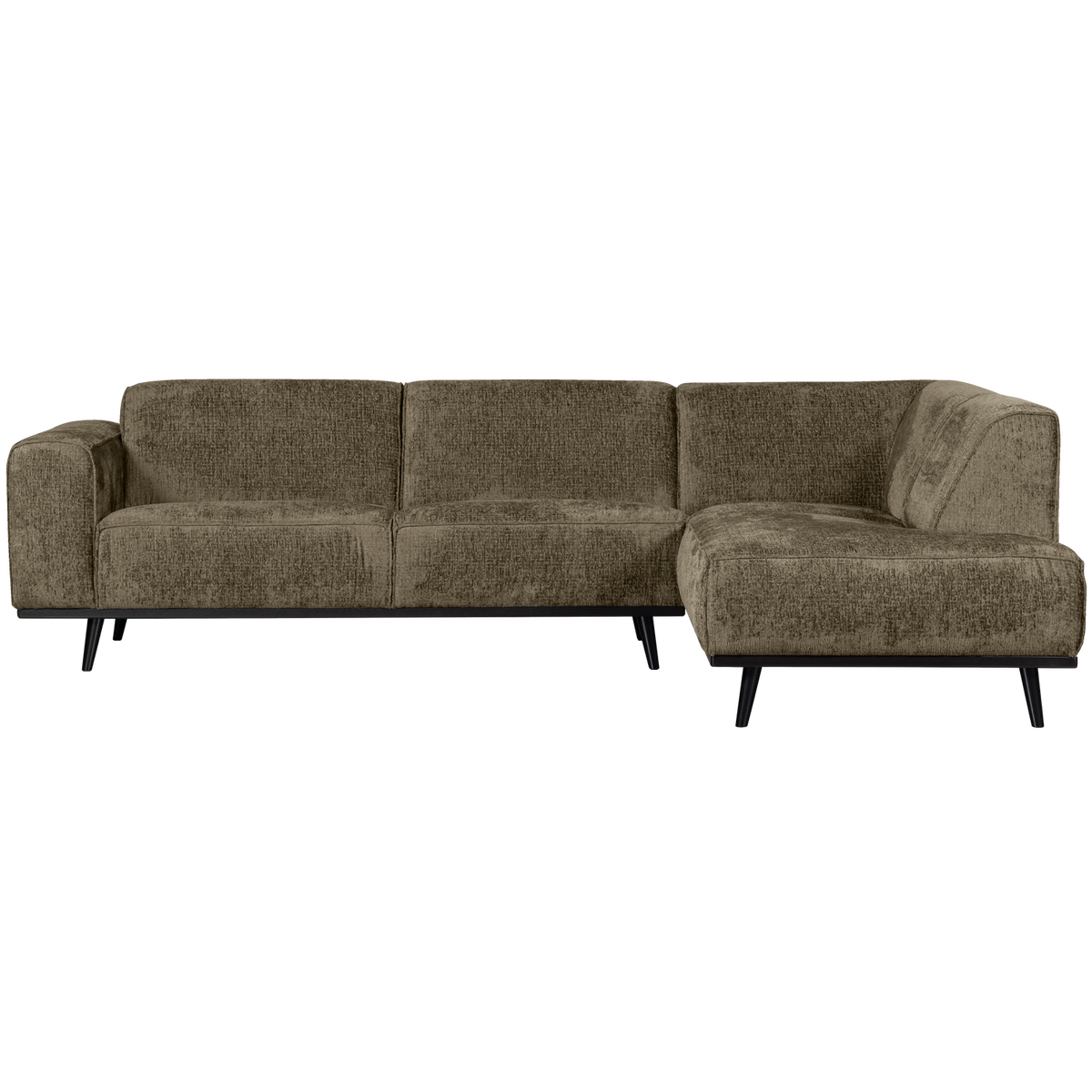 Woood | Hoekbank Statement rechts structure velvet bonsai