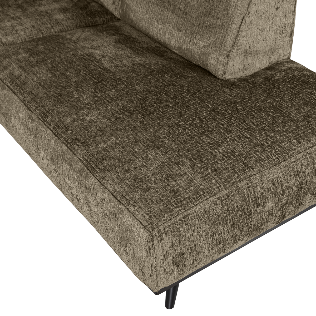 Woood | Hoekbank Statement rechts structure velvet bonsai