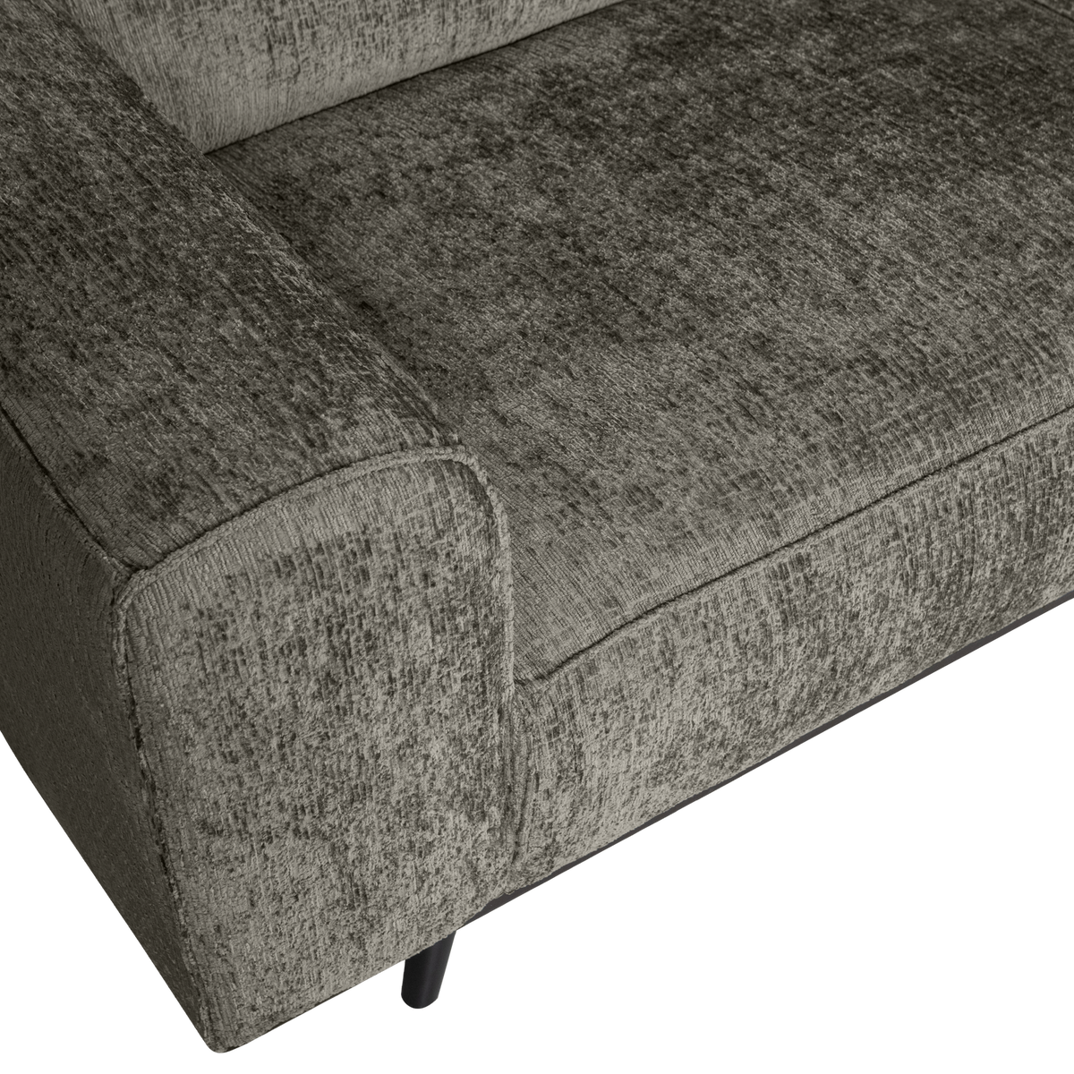 Woood | Hoekbank Statement rechts structure velvet frost