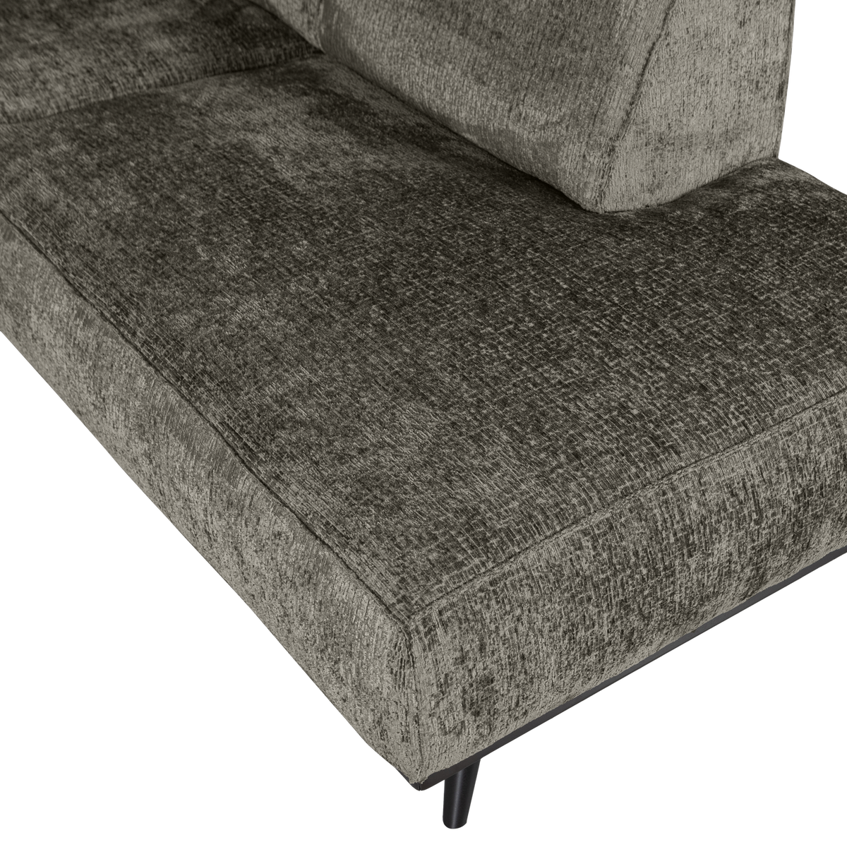 Woood | Hoekbank Statement rechts structure velvet frost