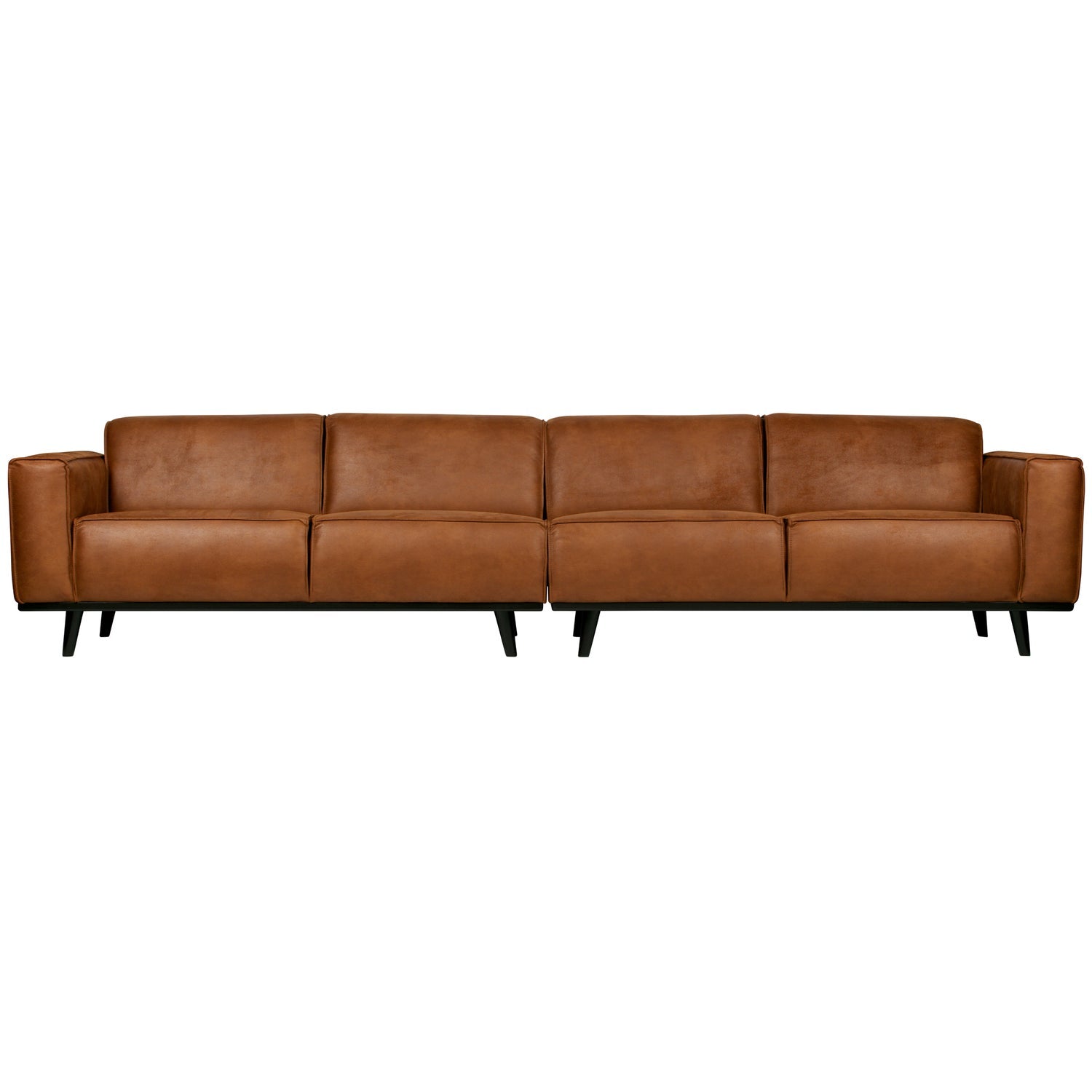 Woood | 4-Zits bank XL Statement ecoleer cognac