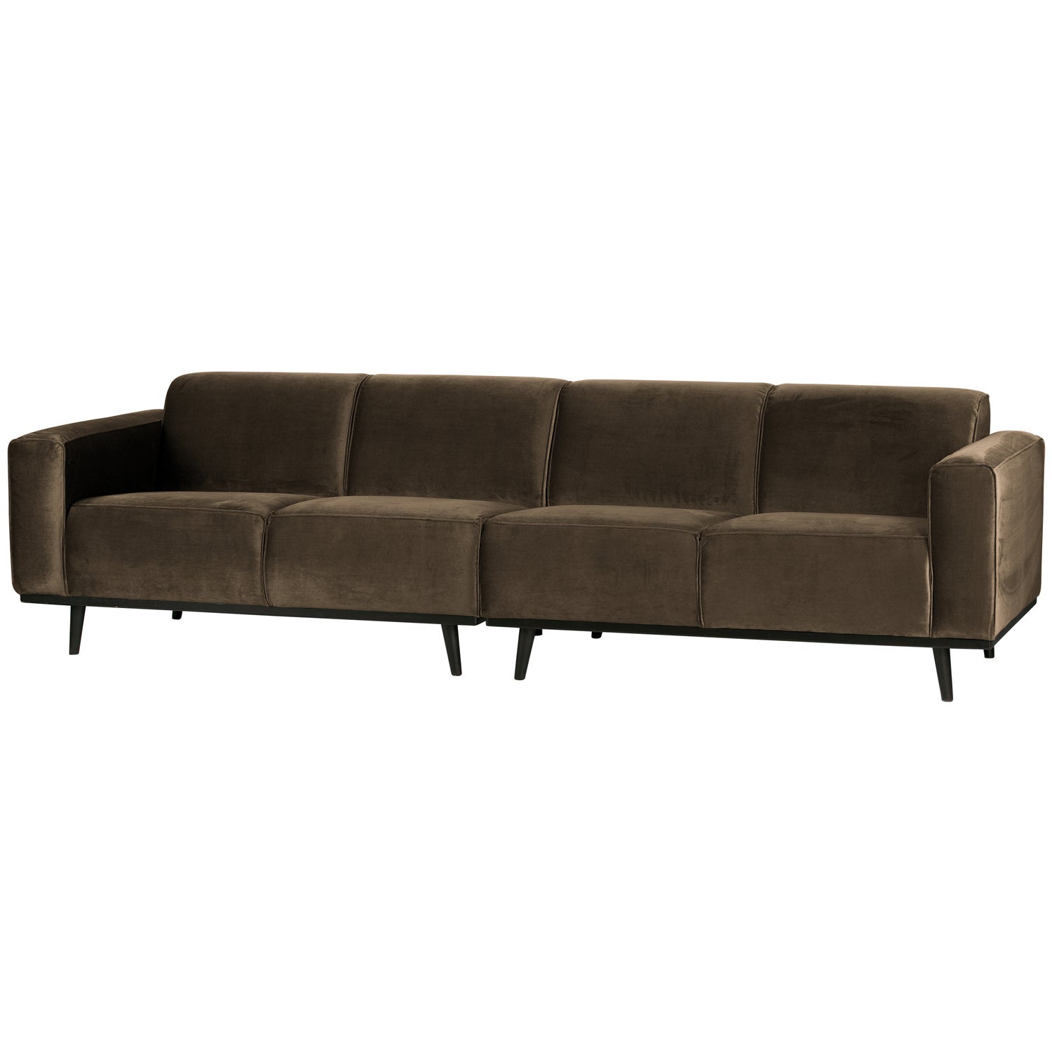 Woood | 4-Zits bank Statement 280cm velvet taupe