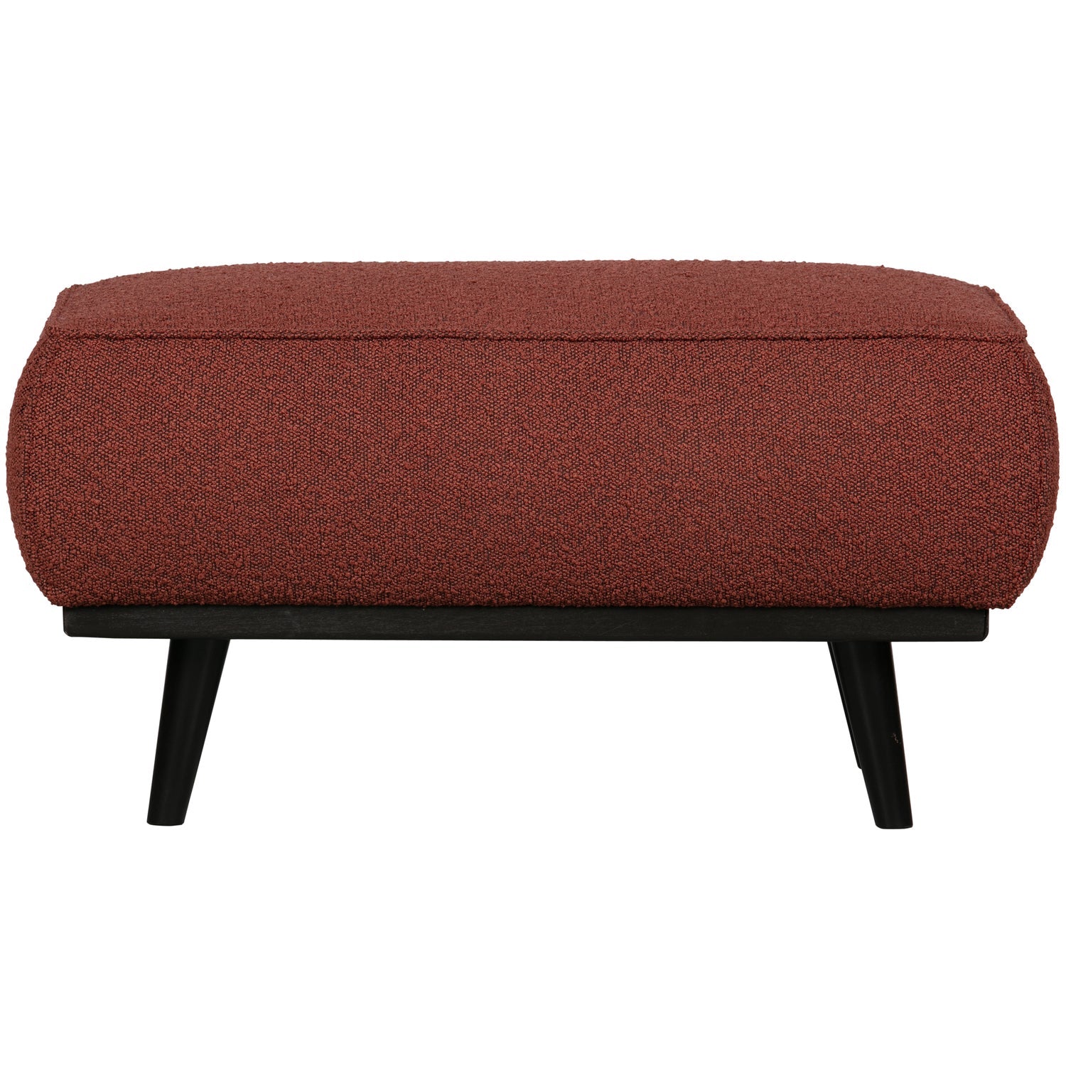 Woood | Hocker Statement boucle kastanjebruin