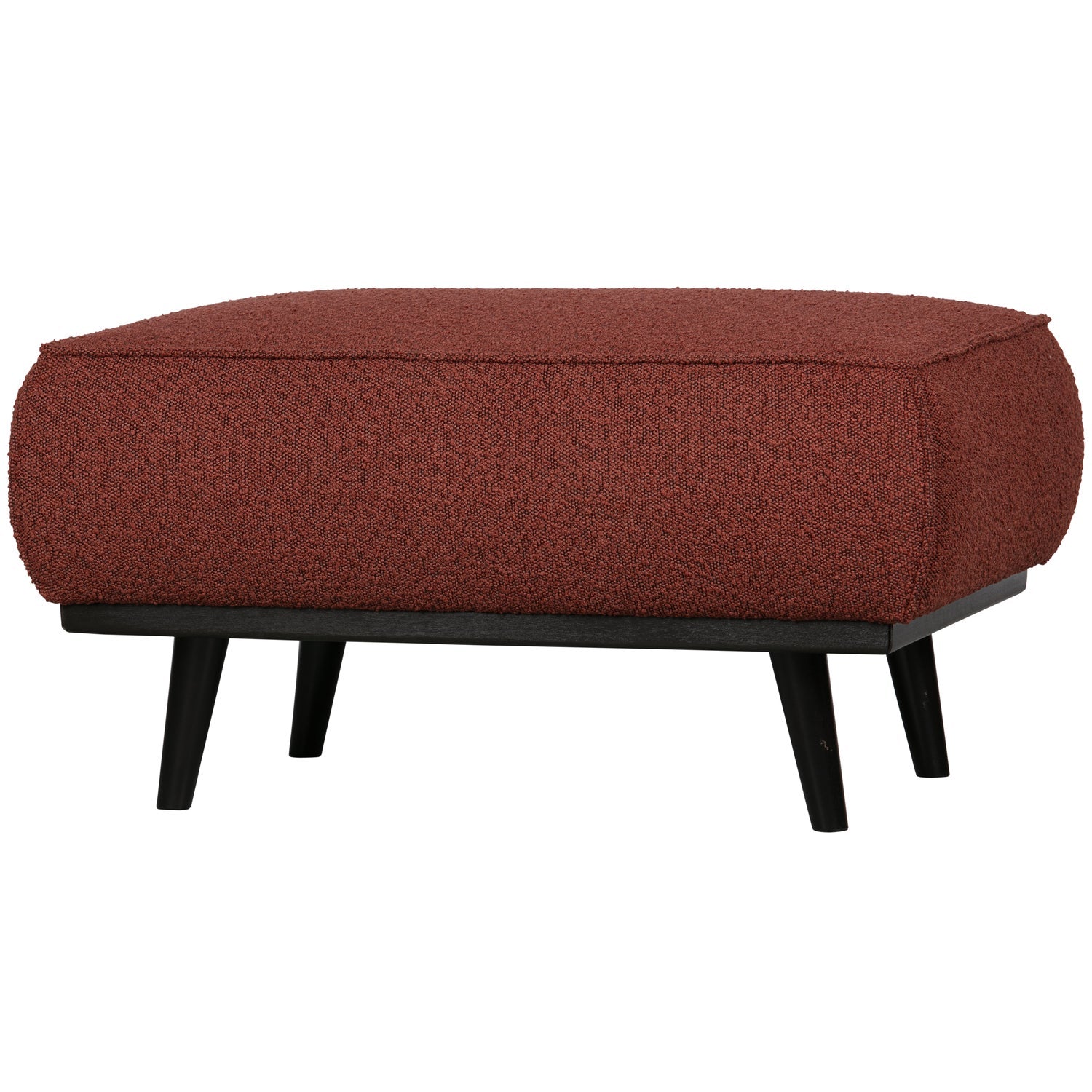 Woood | Hocker Statement boucle kastanjebruin
