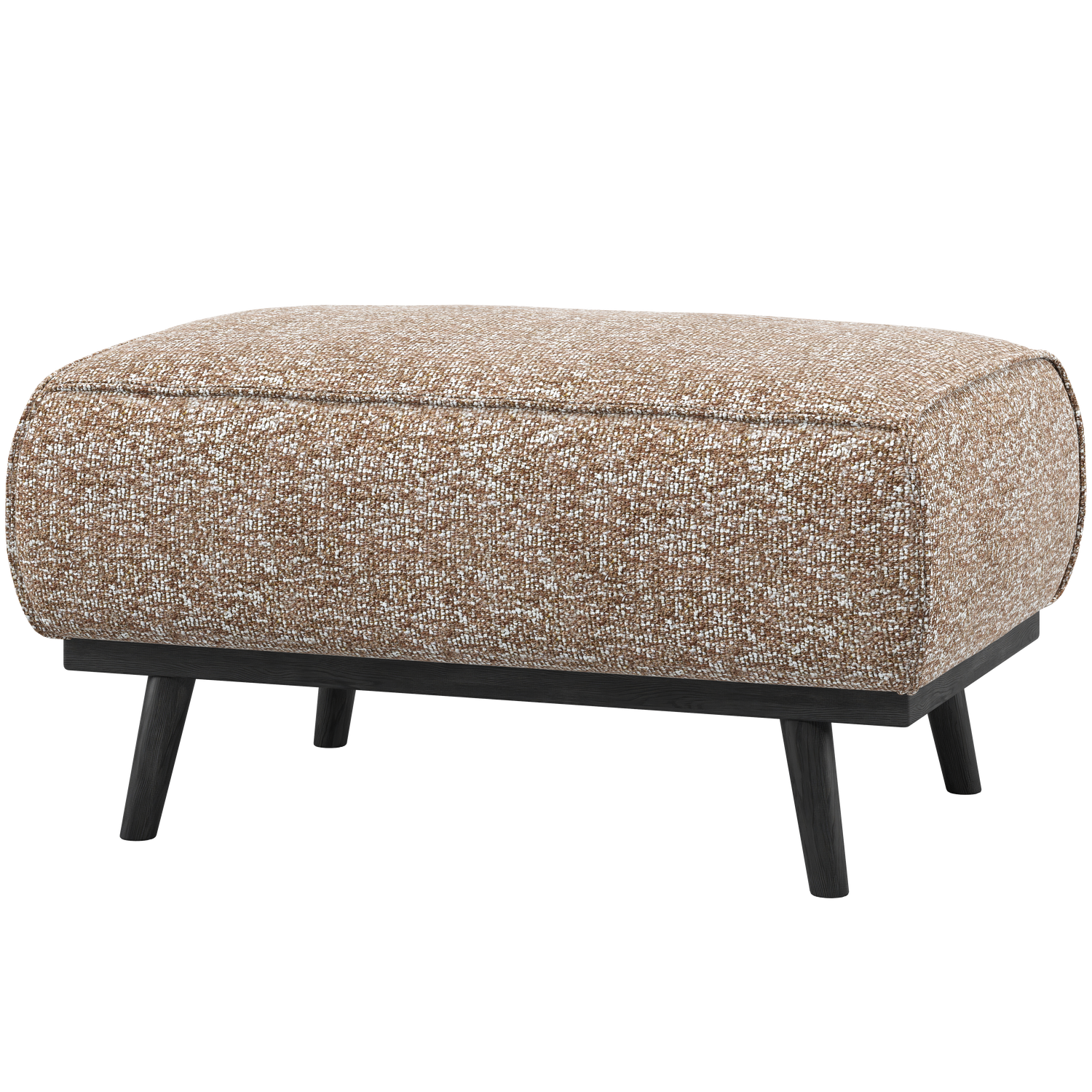 Woood | Hocker Statement lichtbruin melange
