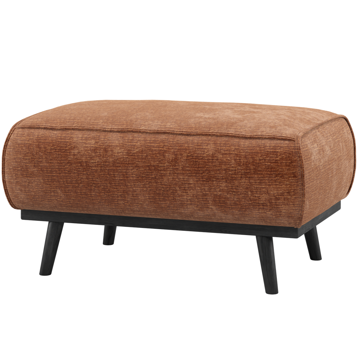 Woood | Hocker Statement chenille velvet terra
