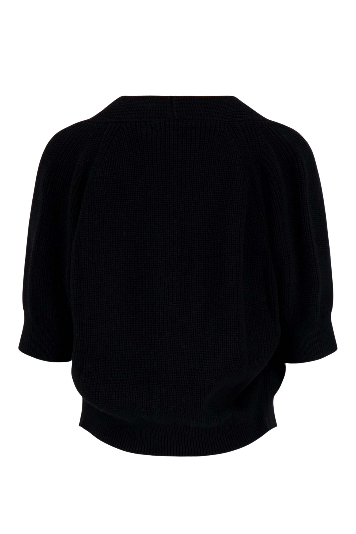 Zusss | Vest met vleermuis mouw zwart