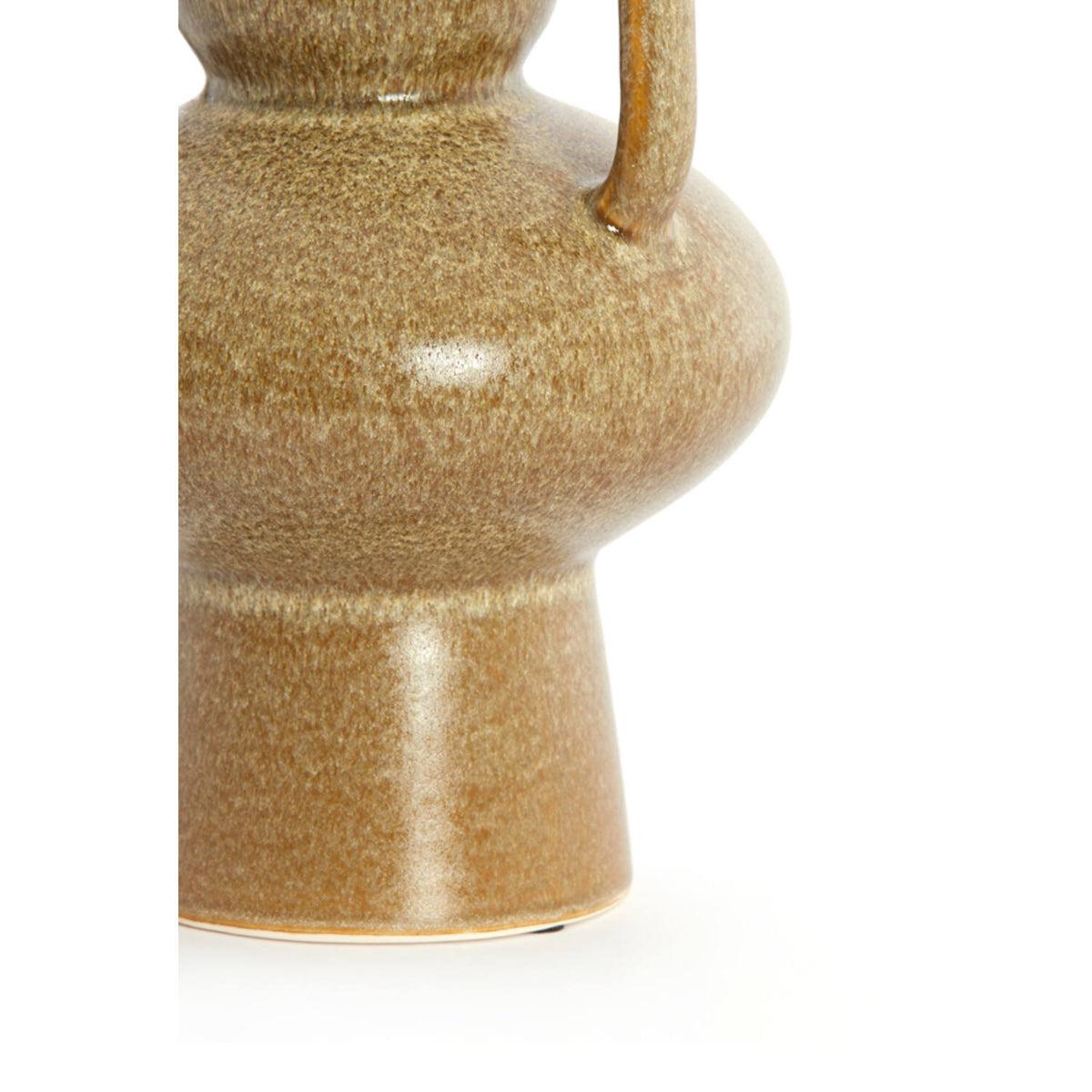 Light & Living | Vaas Otaru 11x21cm olijf groen
