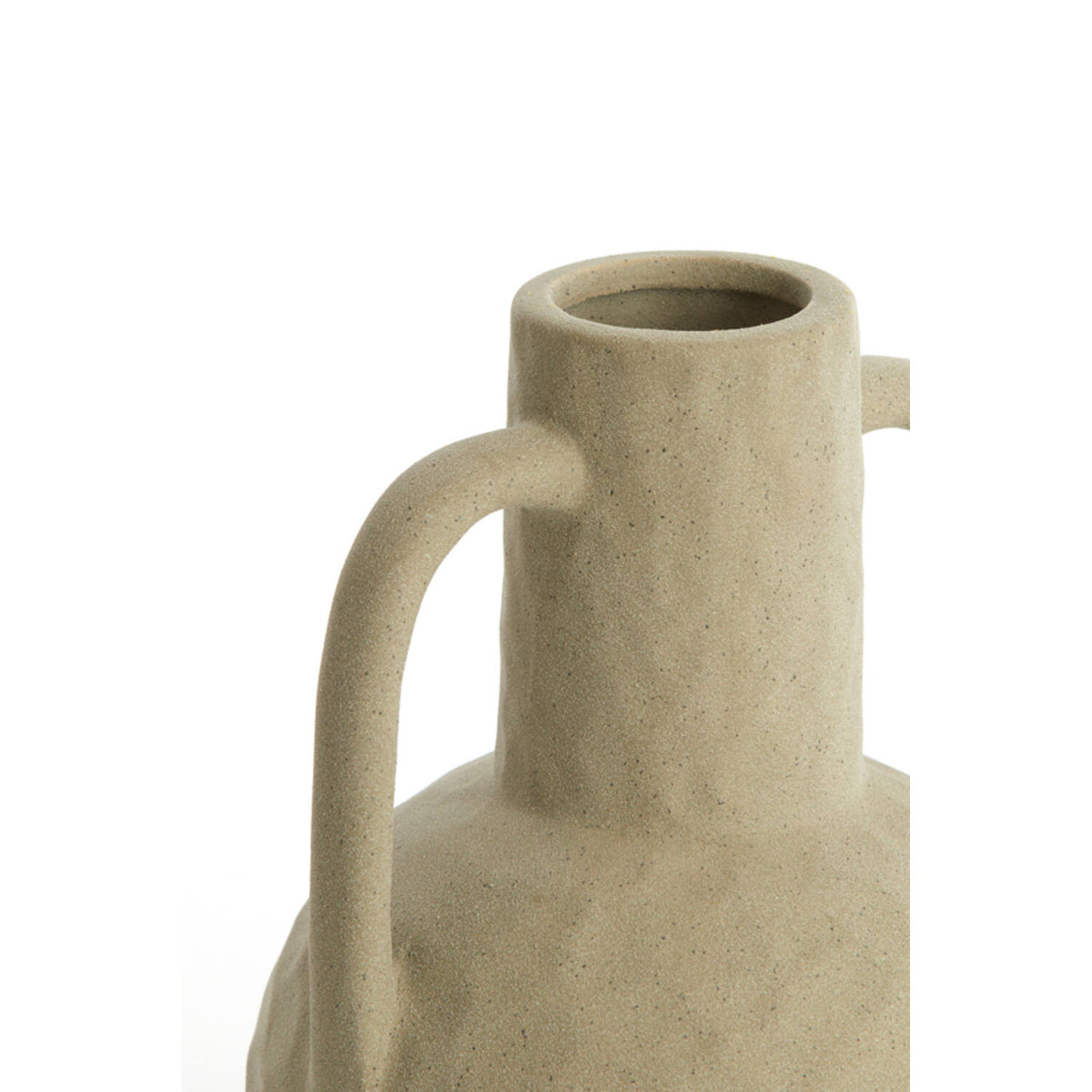 Light & Living | Vaas Ziro 16x25cm mat olijf groen
