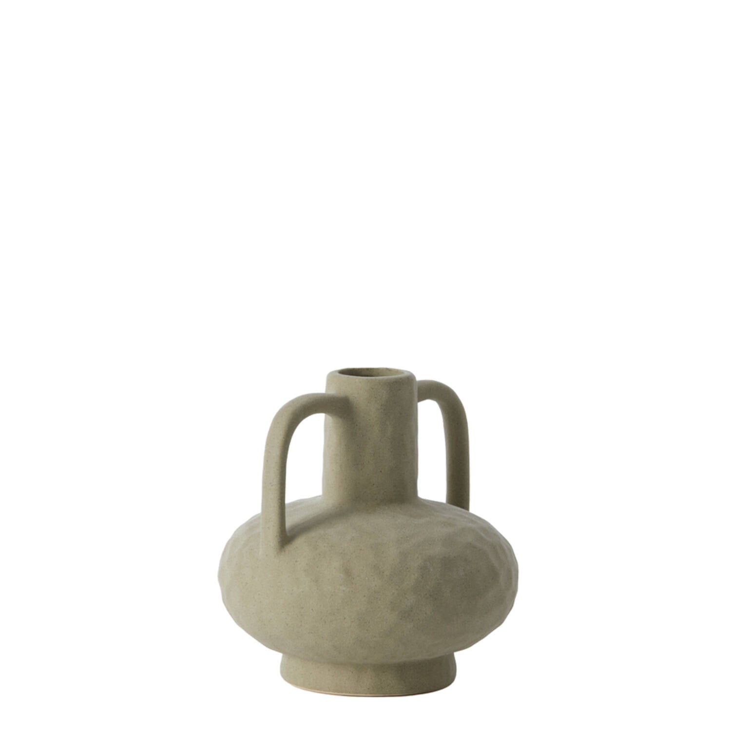Light & Living | Vaas Ziro 19x20cm mat olijf groen