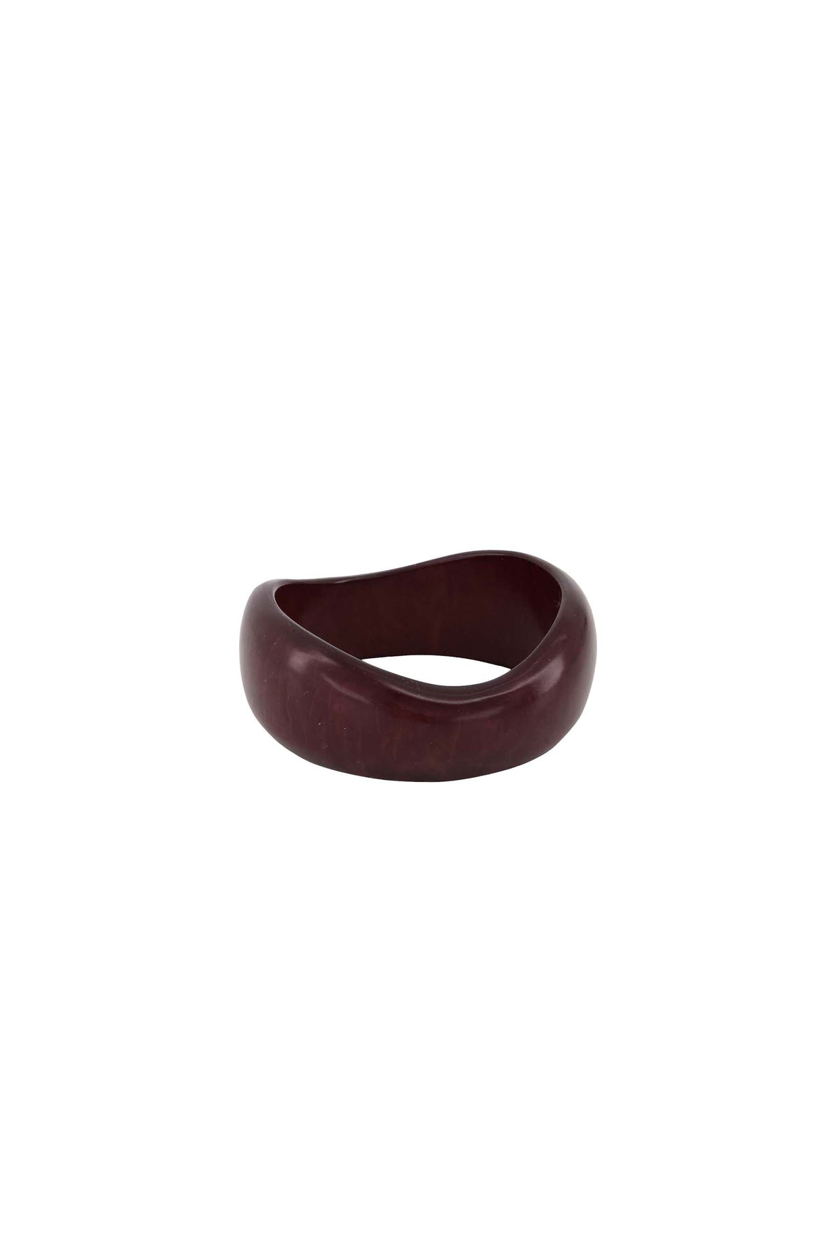 Zusss | Bangle resin dark choco
