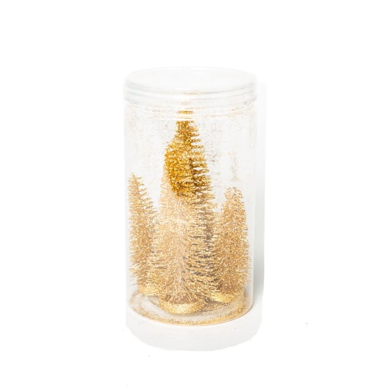 Home Society | Bomen set van 4 goud