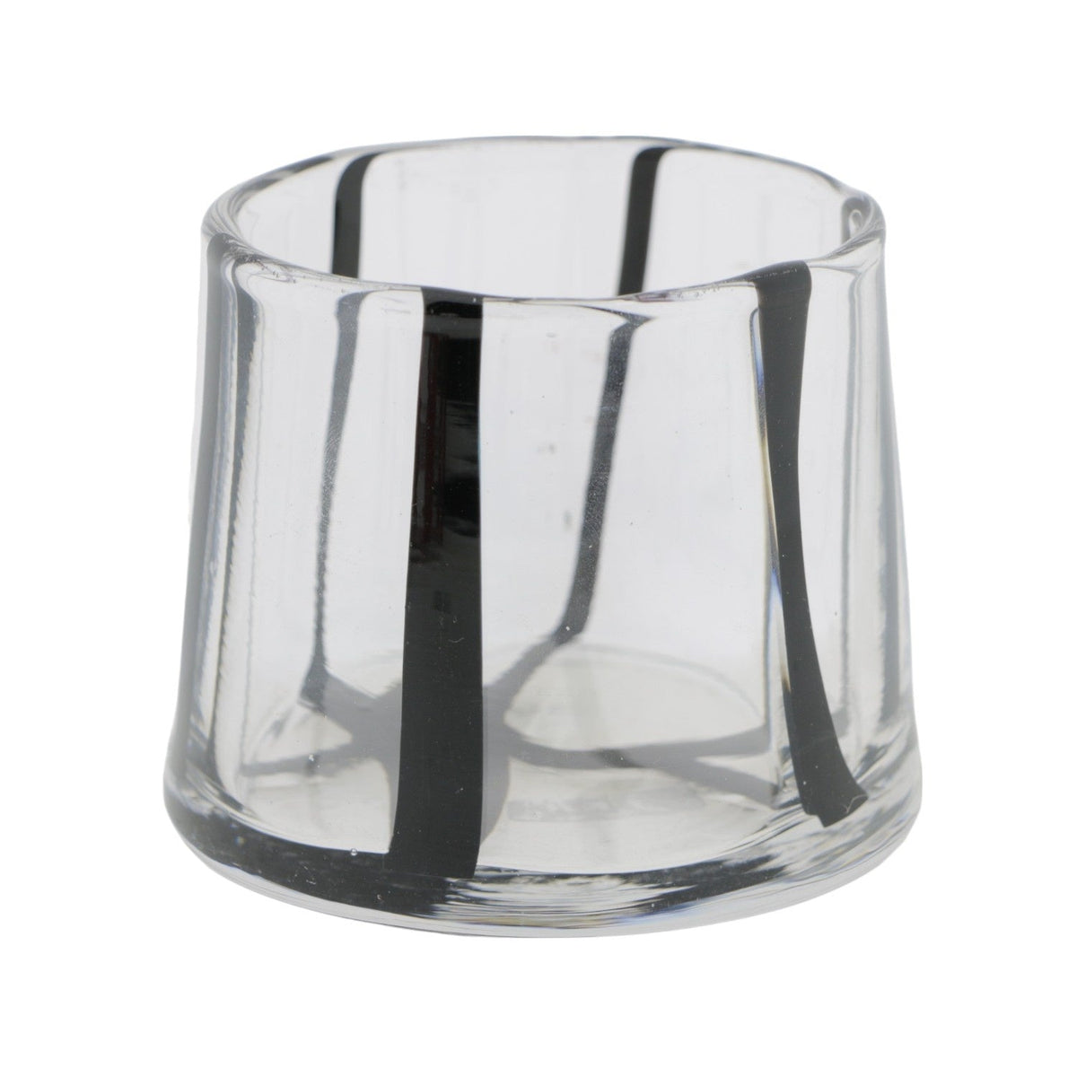 Home Society | Waxinehouder Twist zwart