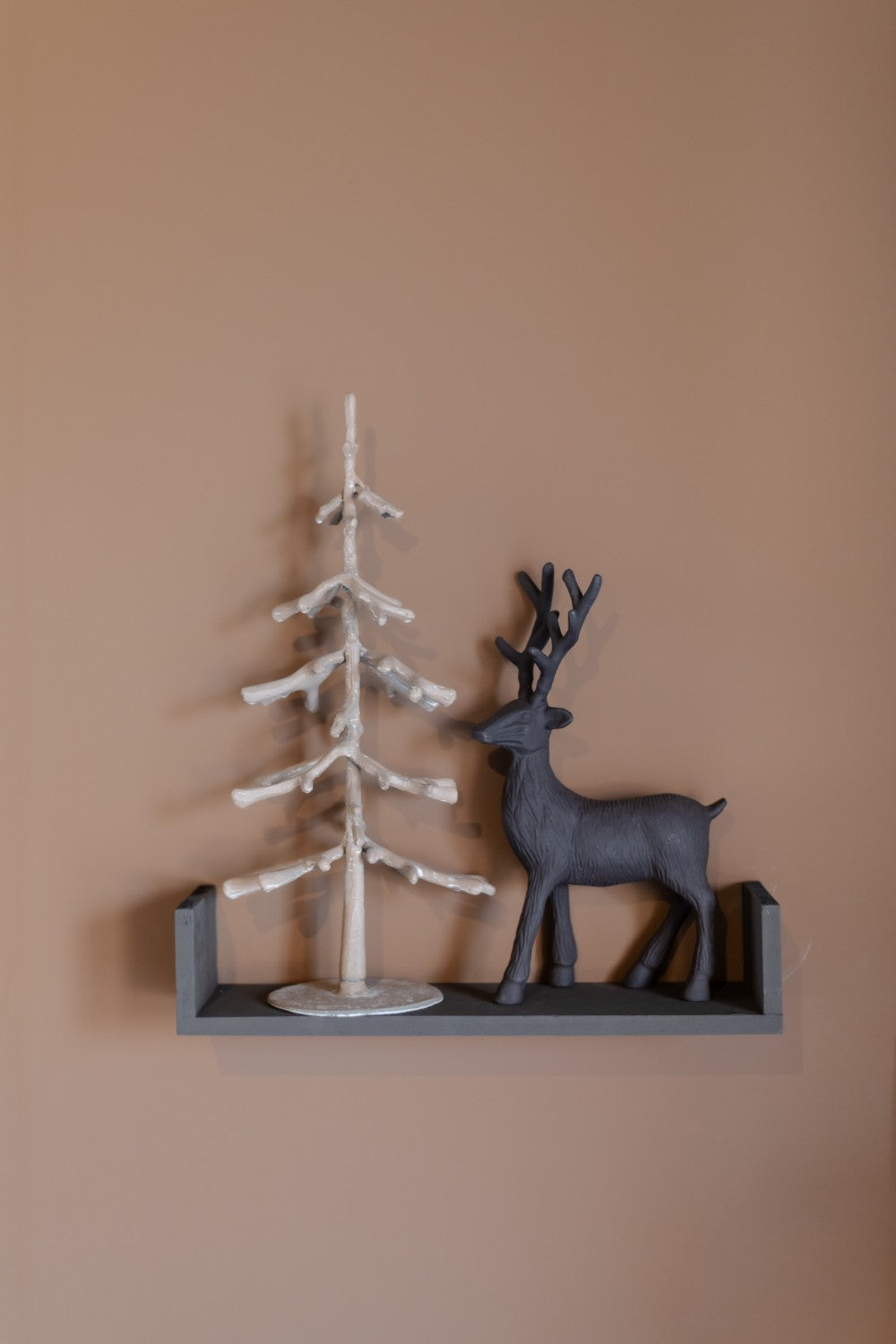 Home Society | Deco Deer Lino L donker bruin