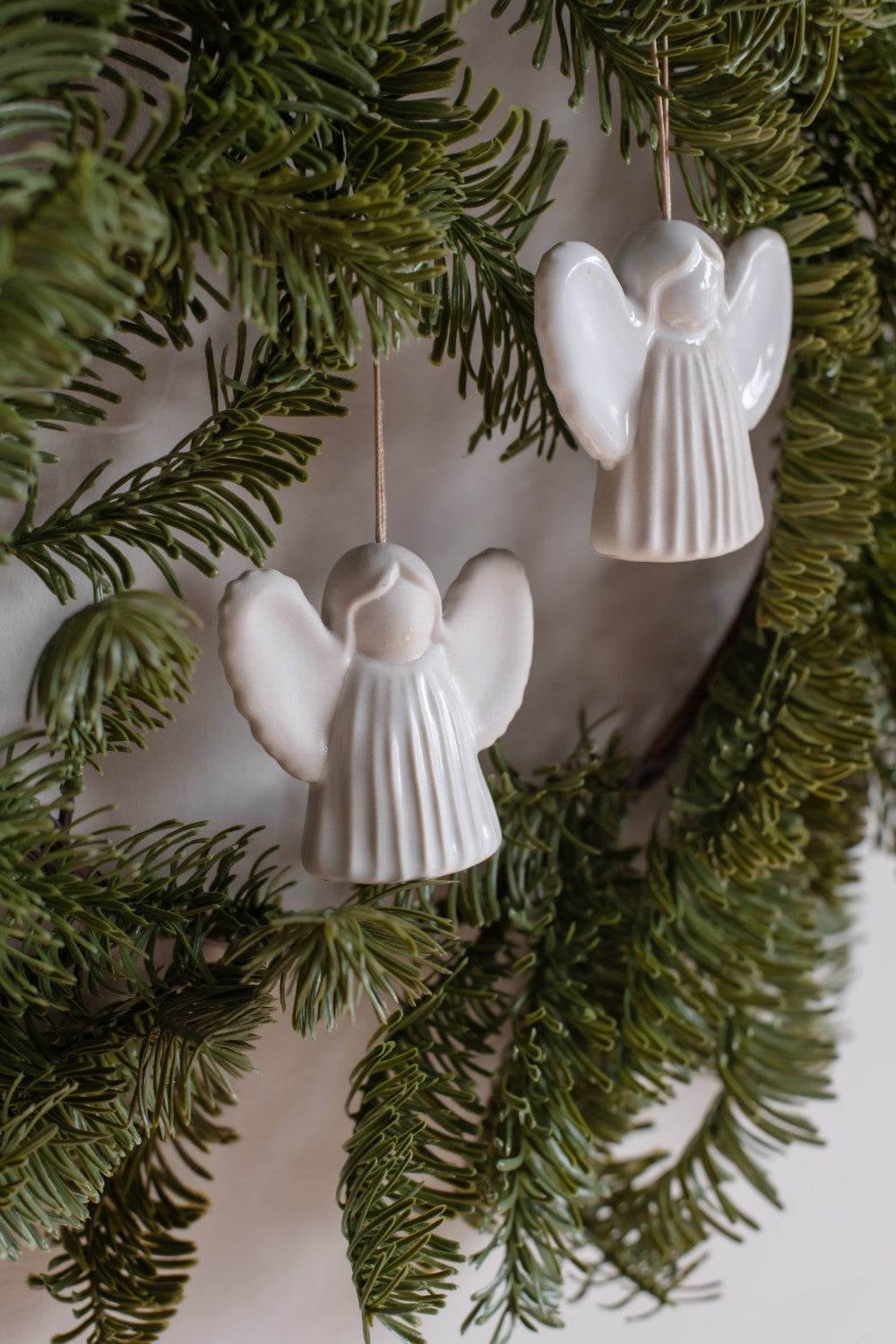Home Society | Ornament Angel Stripes beige Assorti