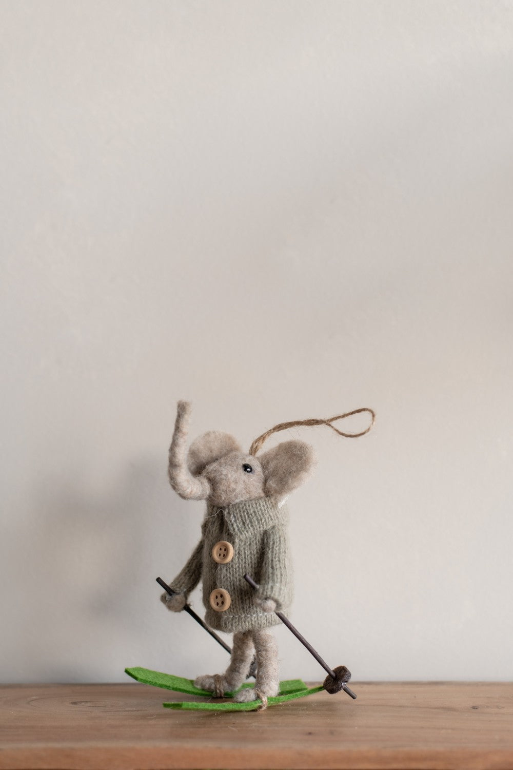 Home Society | Ornament vilten dieren Xmas Assorti