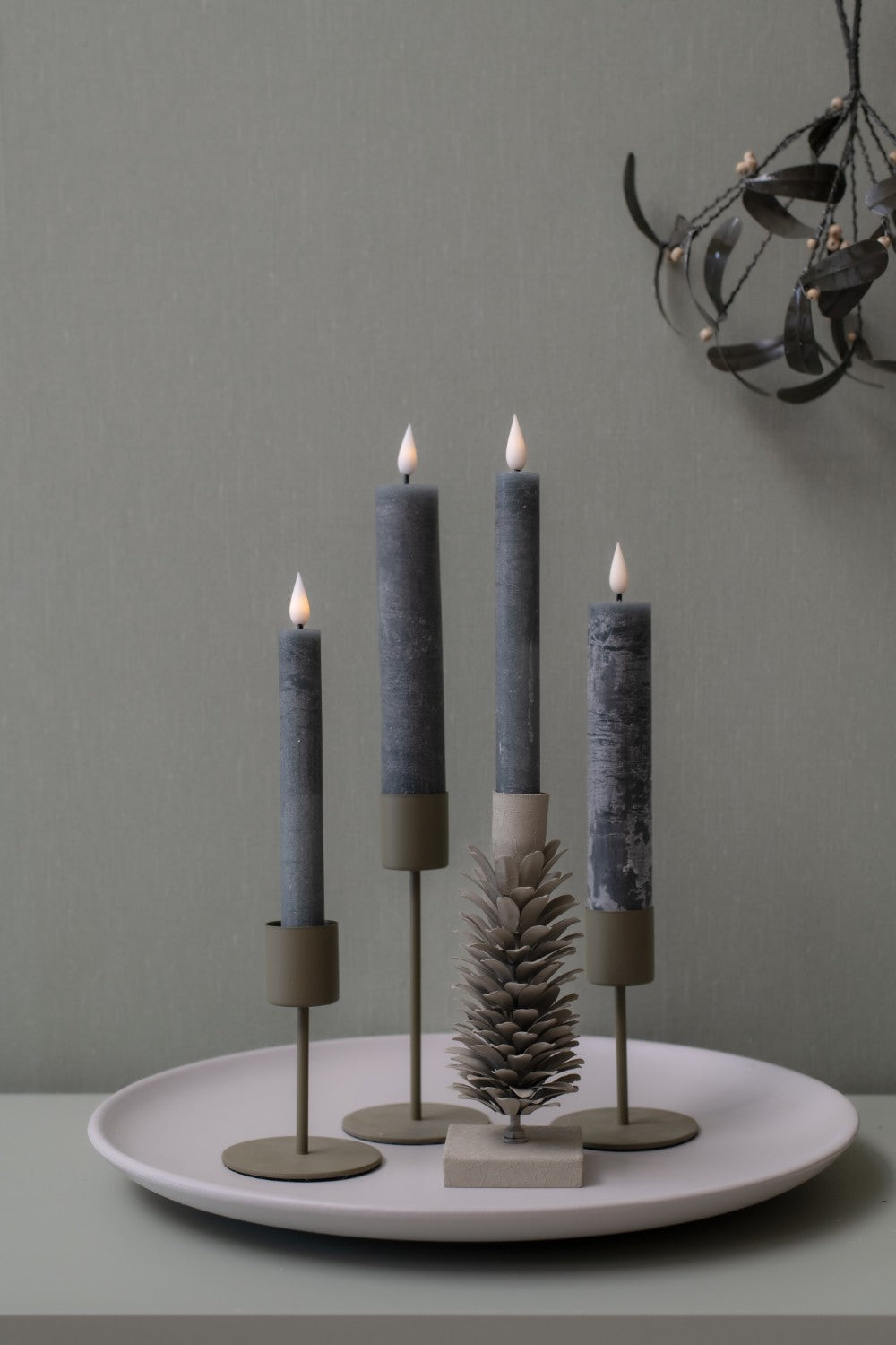 Home Society | Kandelaar Raye groen S
