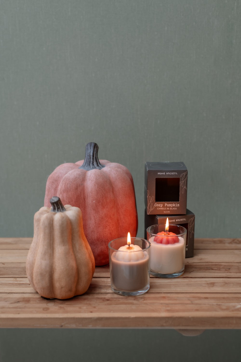 Home Society | Kaars Pompoen