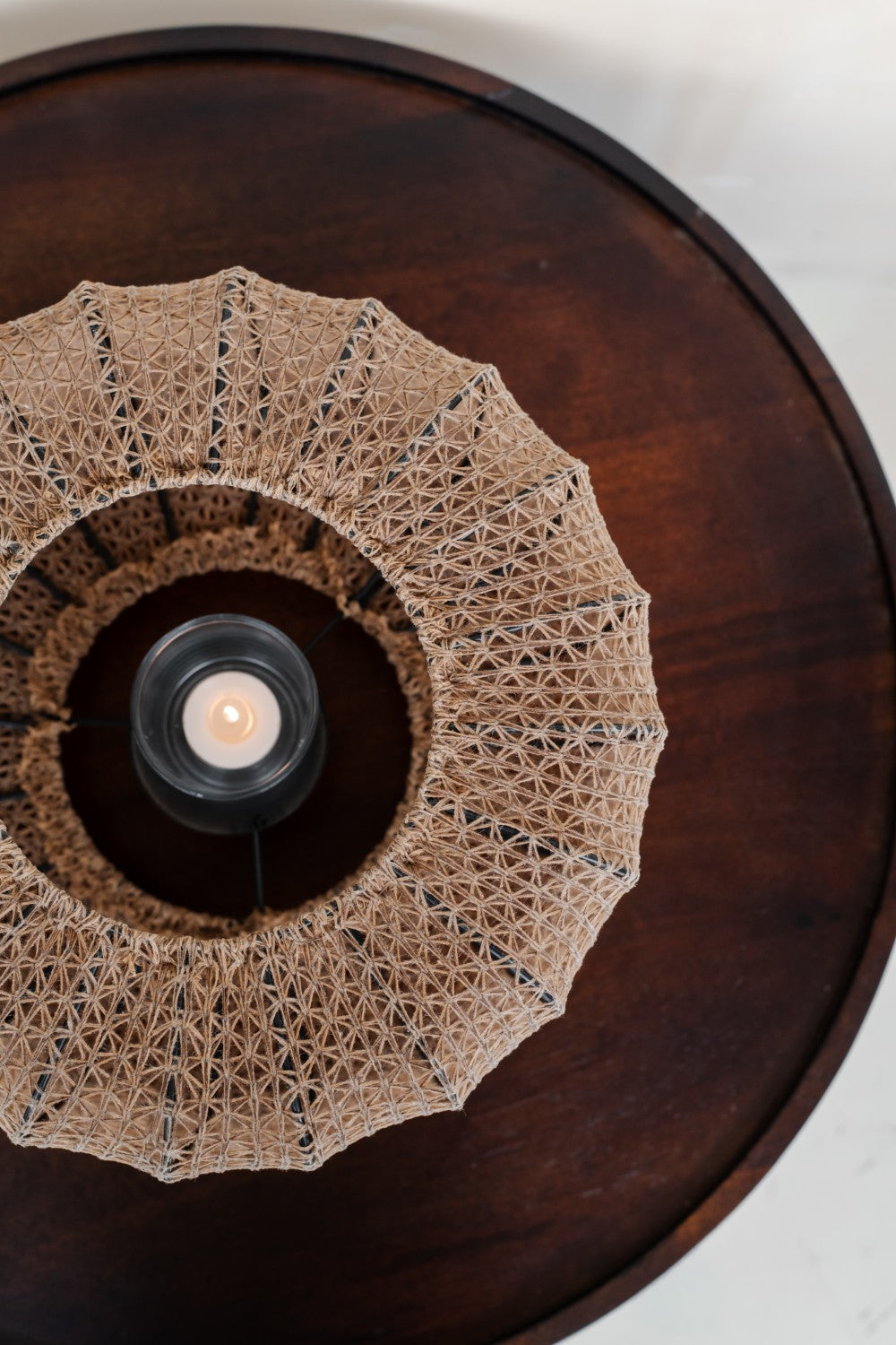 Home Society | Windlicht Ziva donker bruin