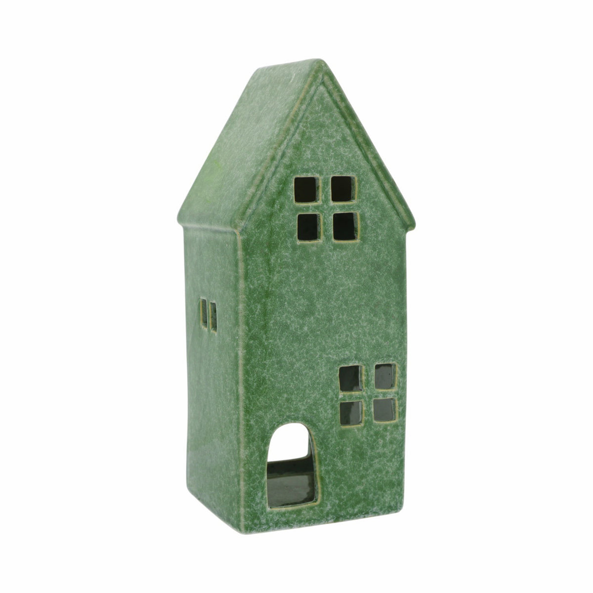 Home Society | Deco huis groen glaze L