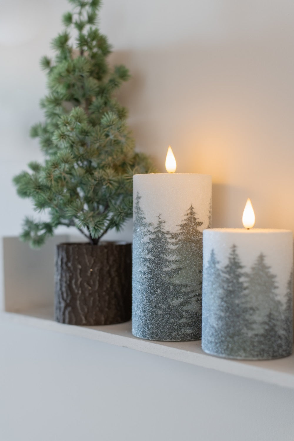 Home Society | LED Kaars bossen S LED