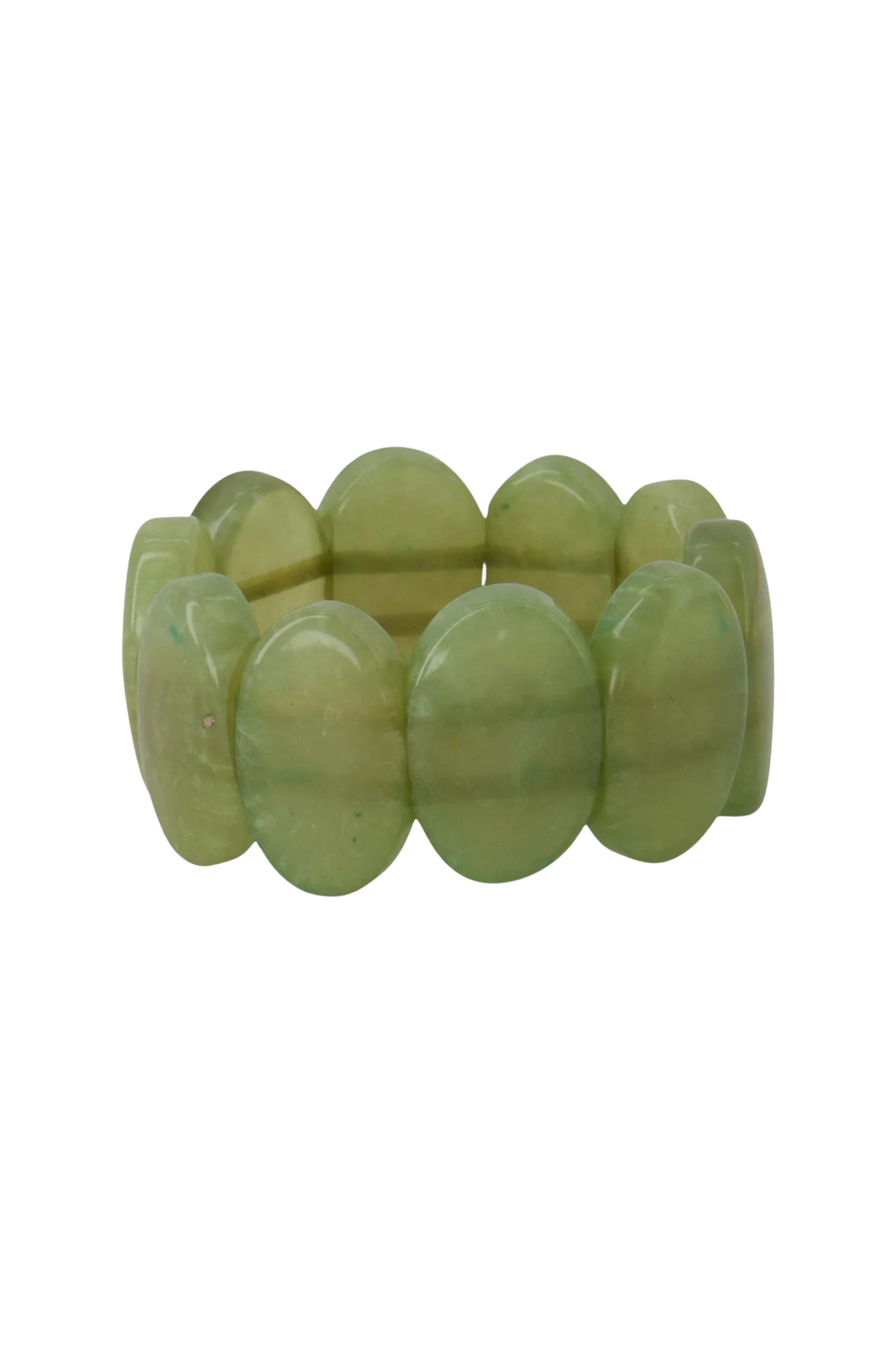 Zusss | Kralenarmband olijf