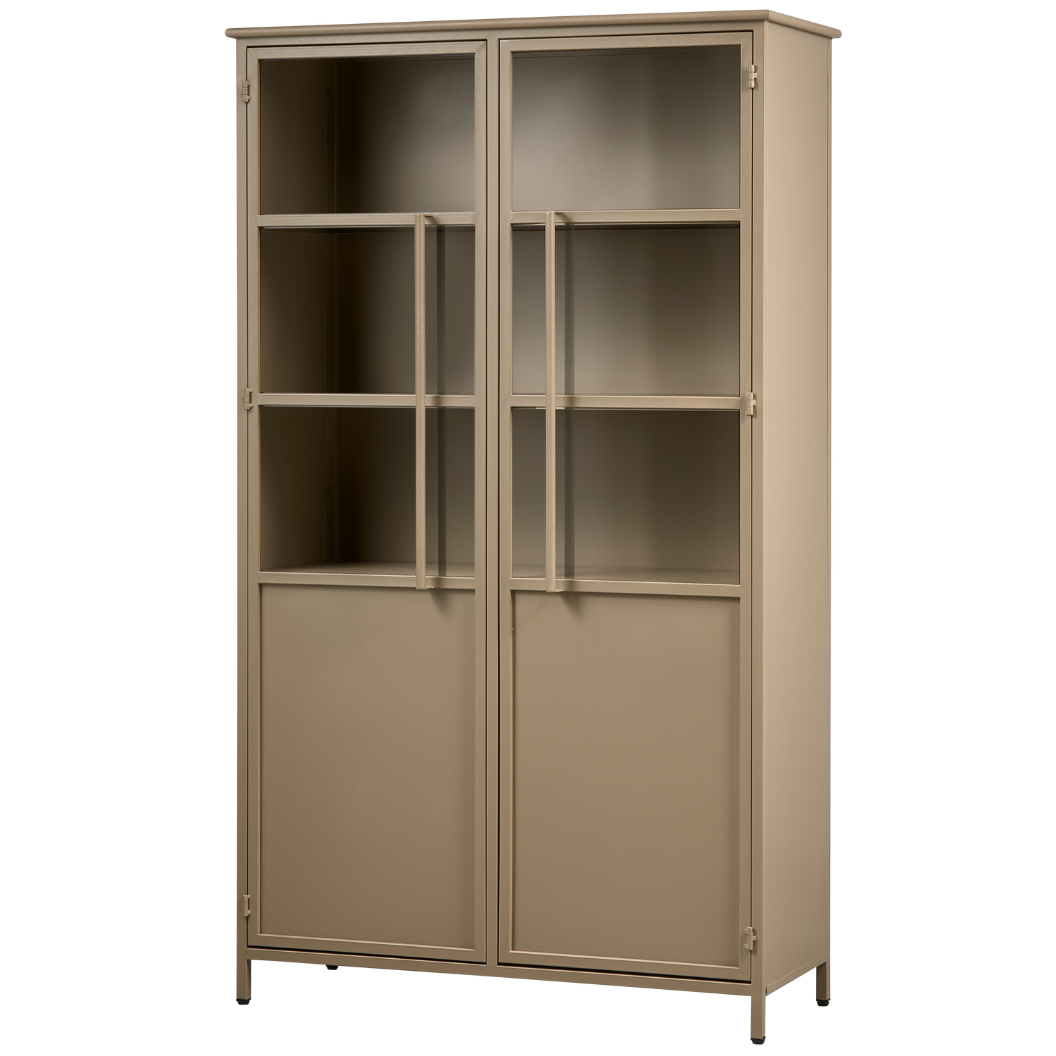 Woood | Vitrinekast Exhibit khaki