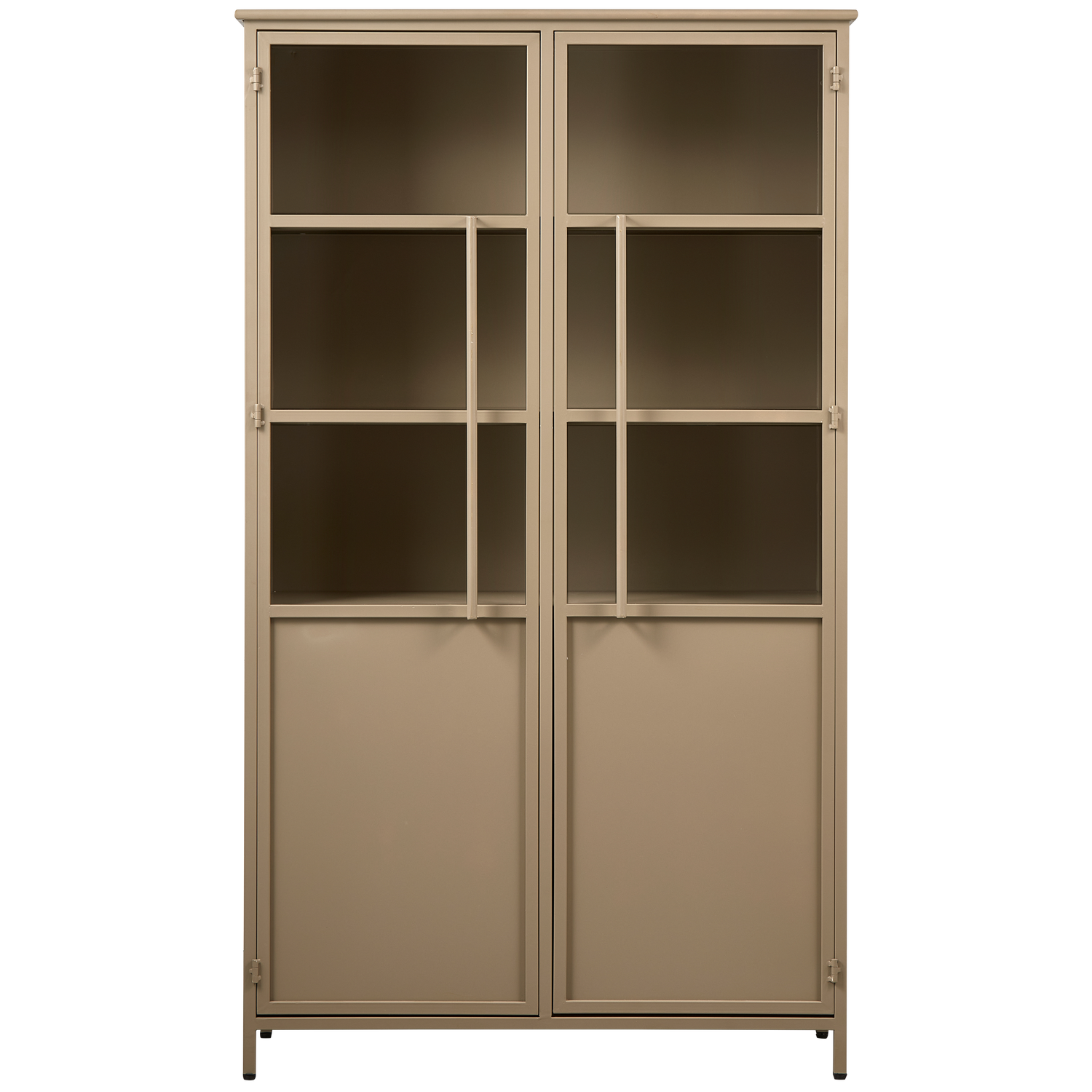 Woood | Vitrinekast Exhibit khaki
