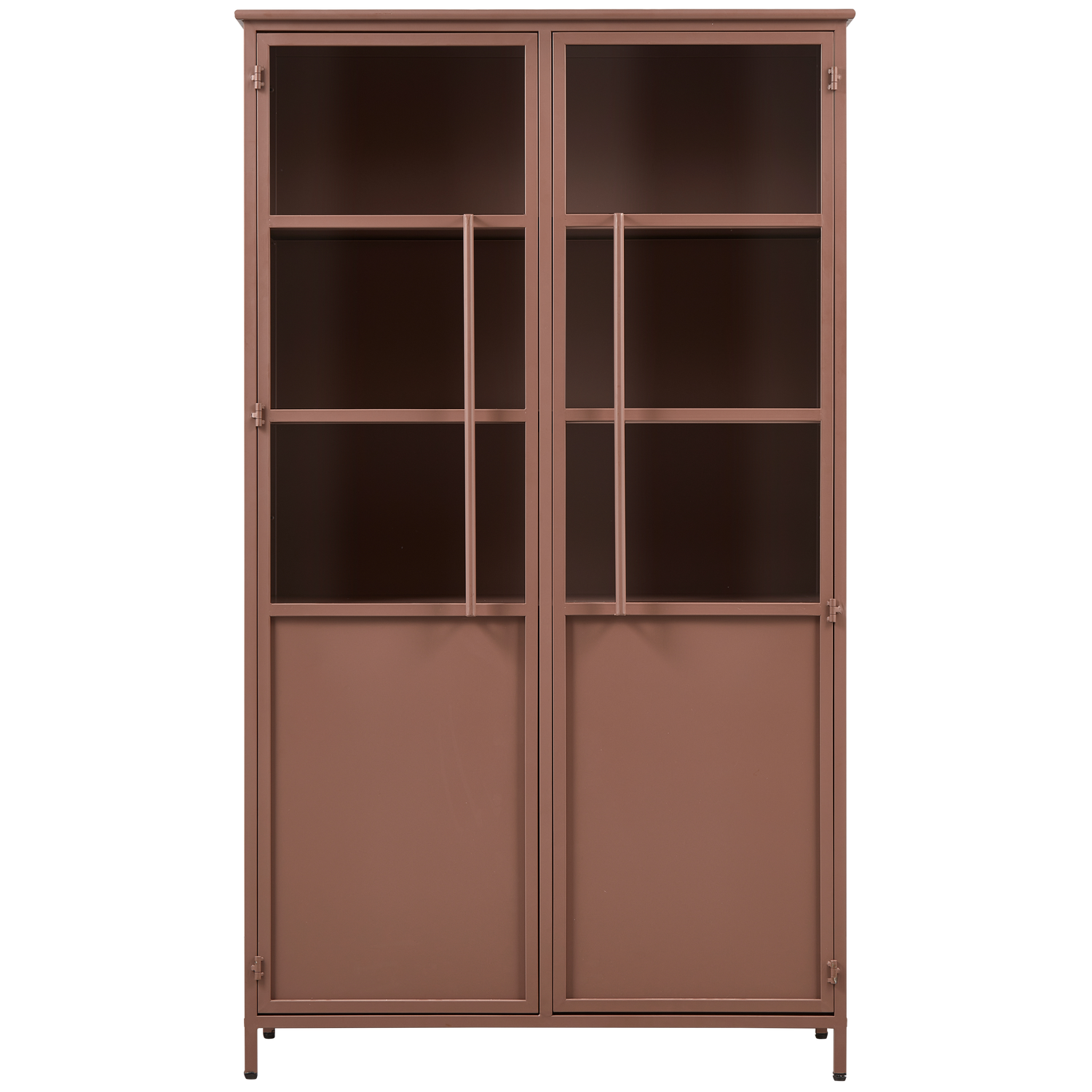 Woood | Vitrinekast Exhibit tan