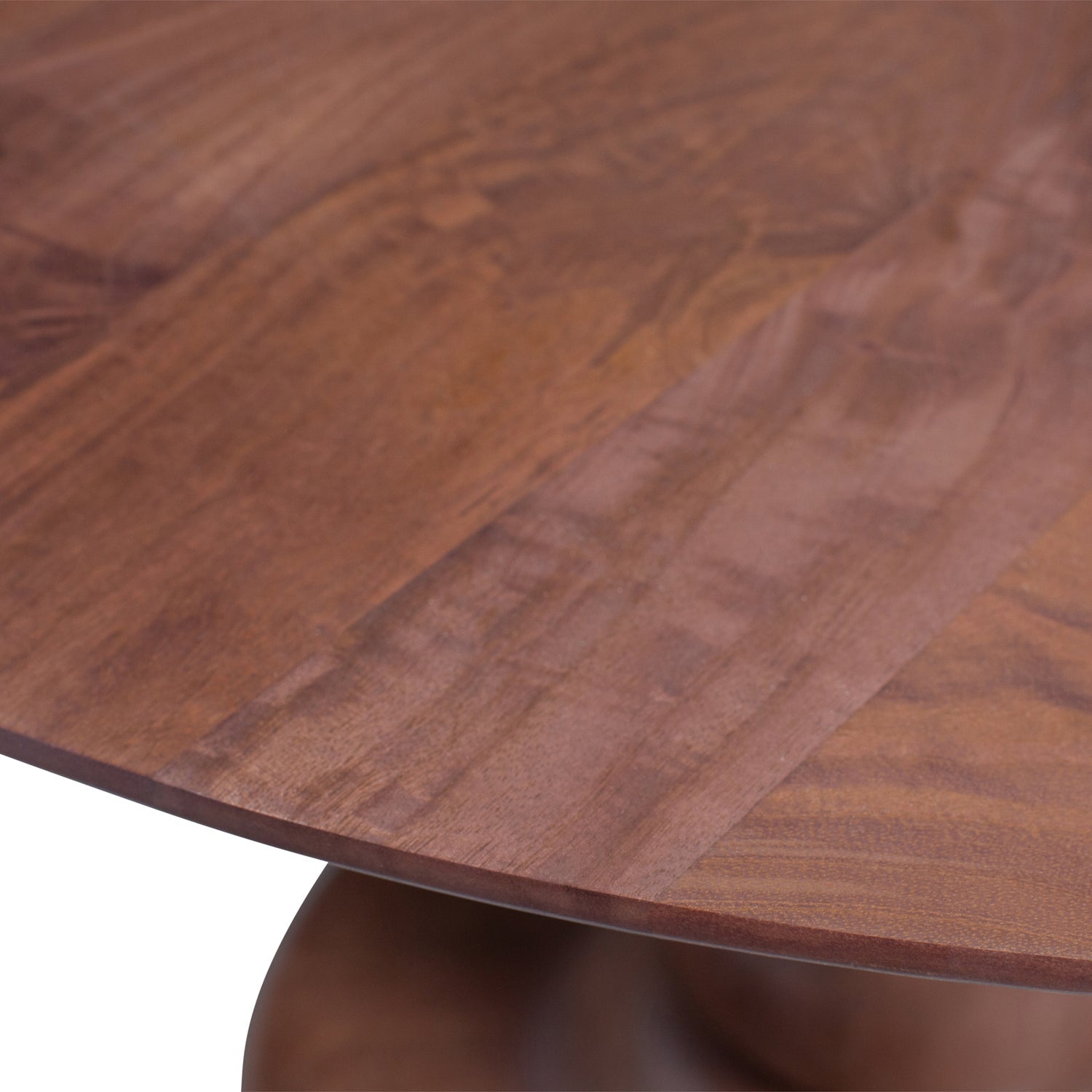 Woood | Ronde eettafel Blanco 120cm walnoot