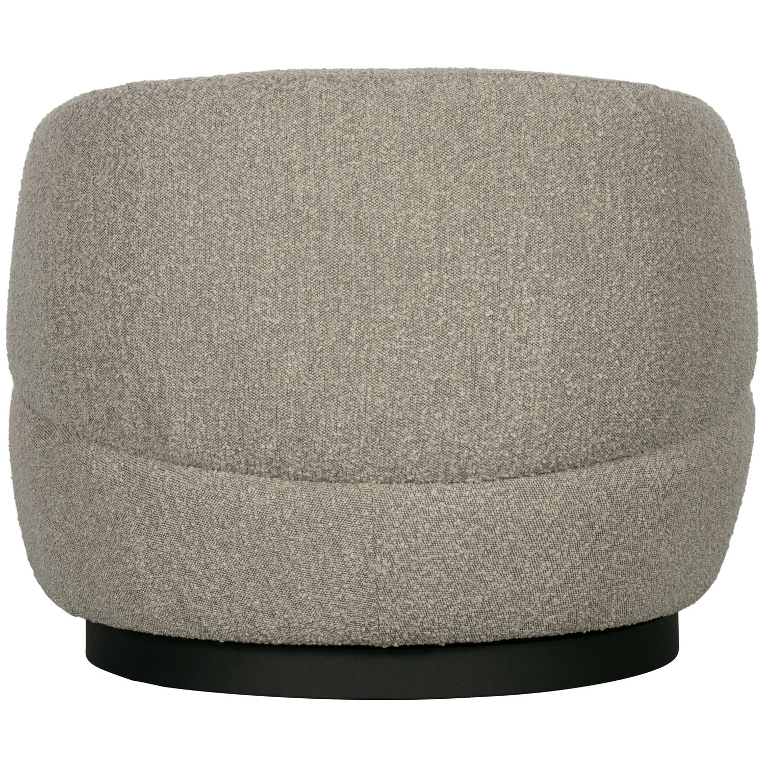 Woood | Draaifauteuil Woolly boucle naturel melange