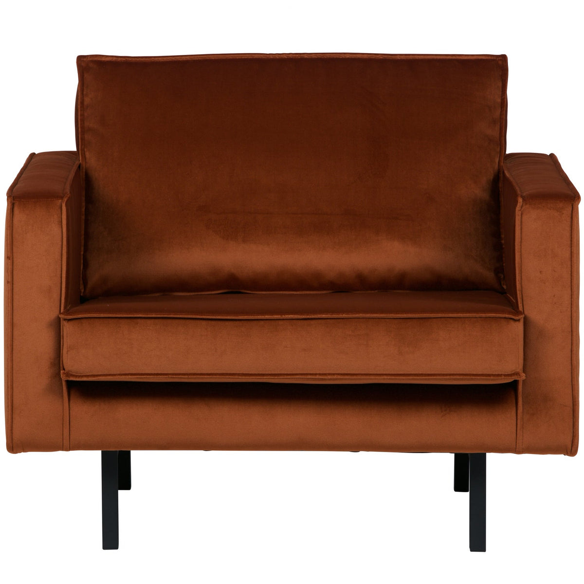 Woood | Fauteuil Rodeo velvet roest