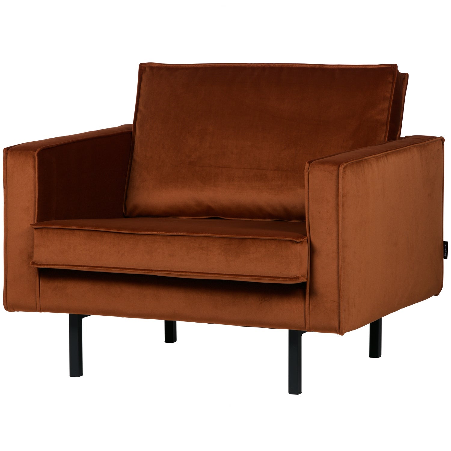 Woood | Fauteuil Rodeo velvet roest
