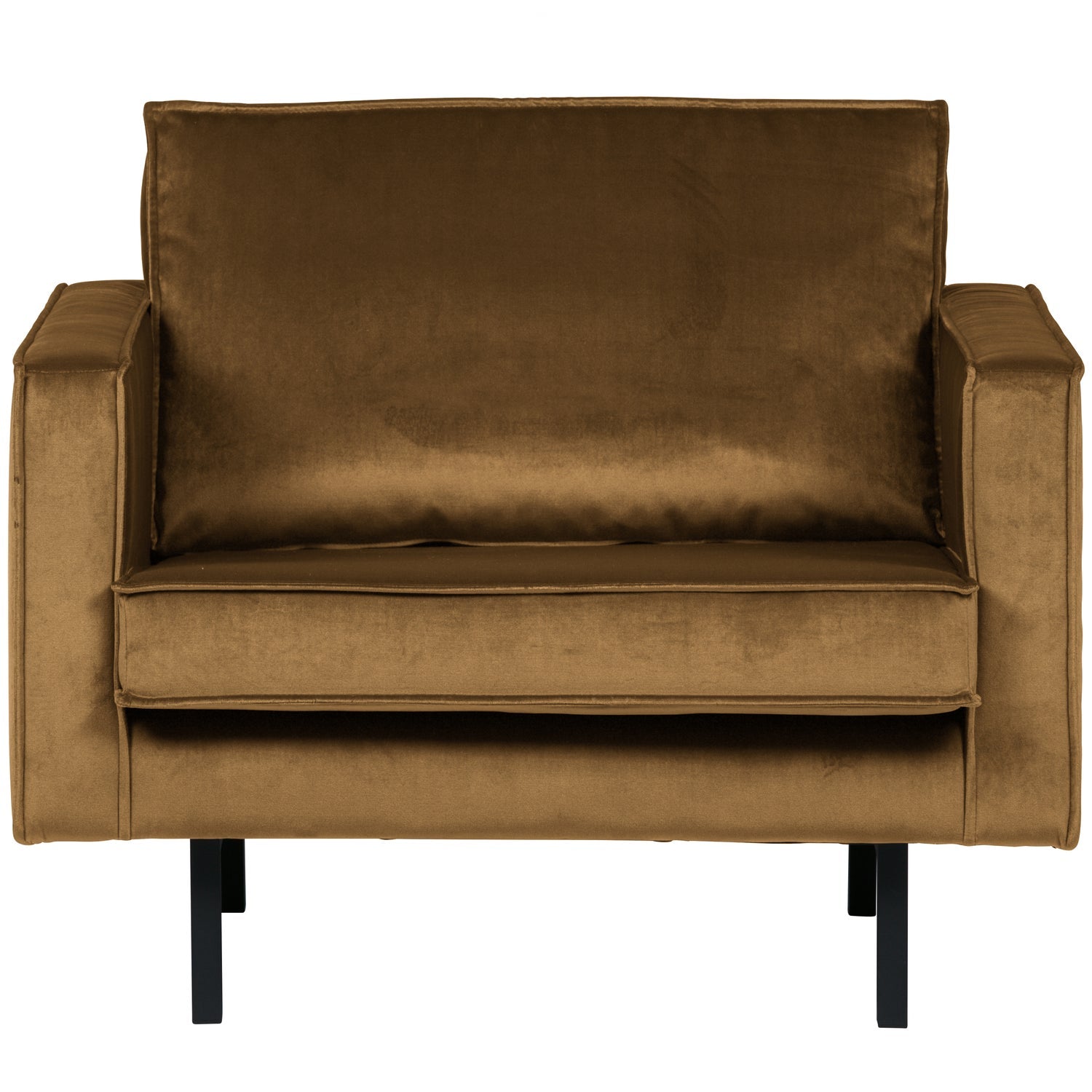 Woood | Fauteuil Rodeo velvet honinggeel