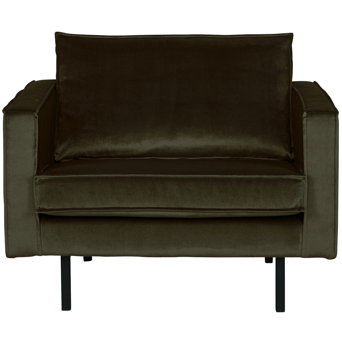 Woood | Fauteuil Rodeo velvet donkergroen