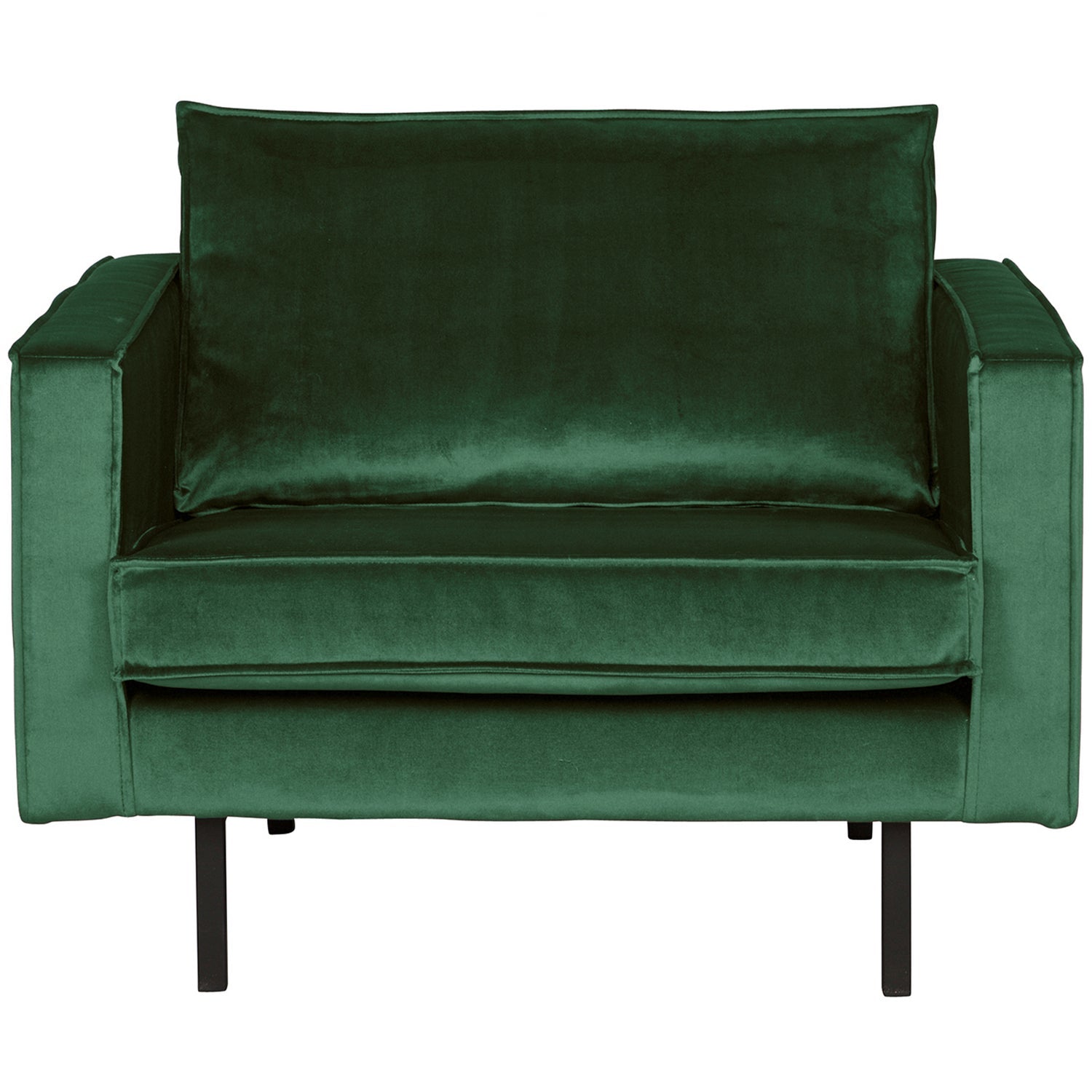 Woood | Fauteuil Rodeo velvet bosgroen