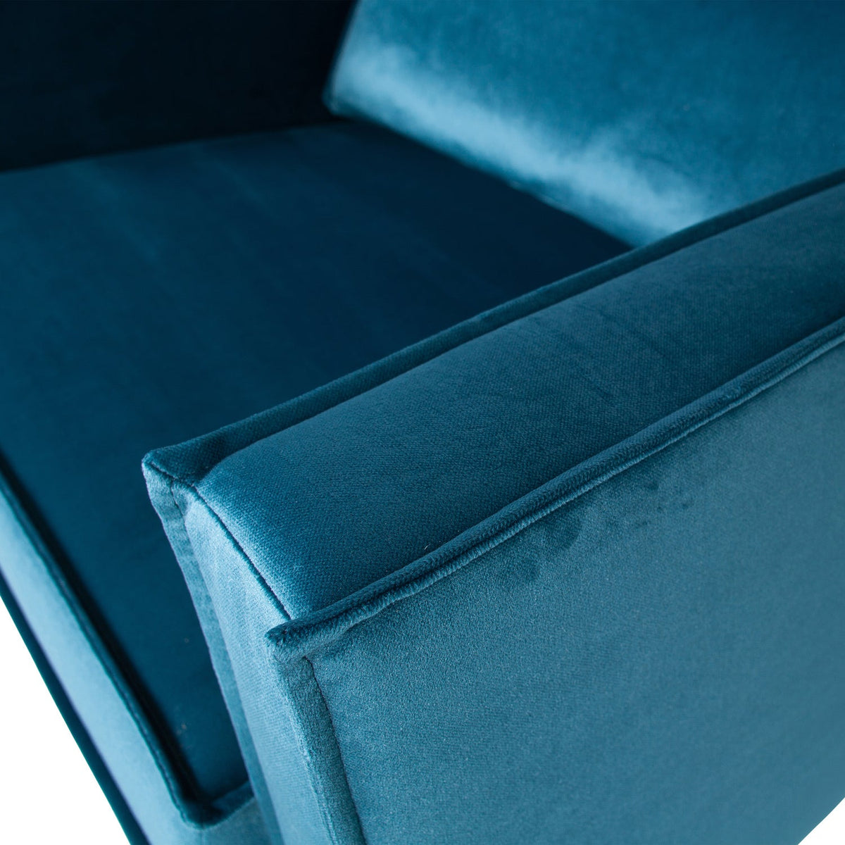 Woood | Fauteuil Rodeo velvet blauw