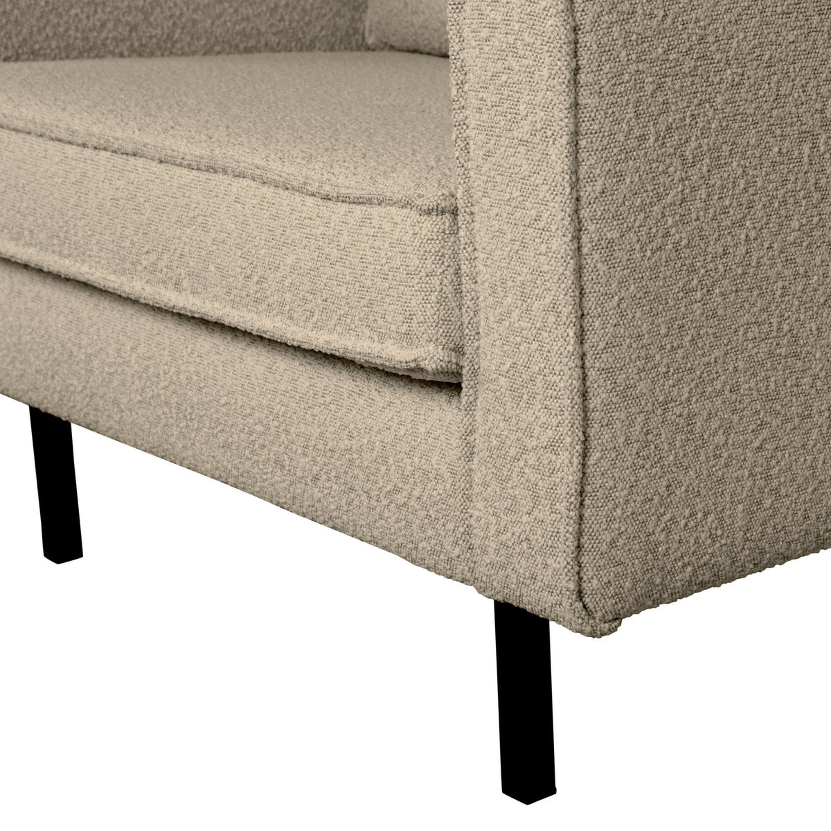 Woood | Fauteuil Rodeo boucle beige