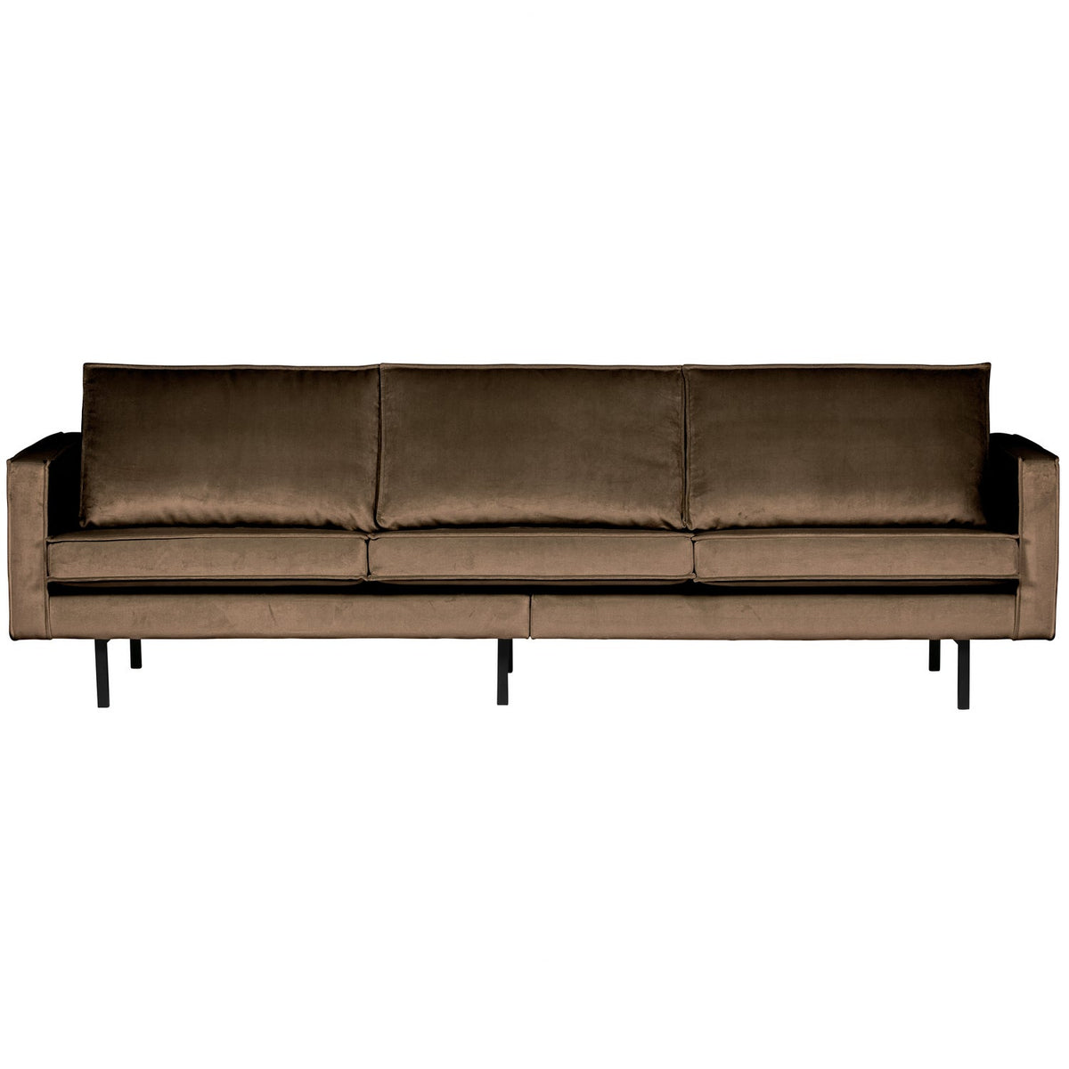 Woood | 3-Zits bank Rodeo velvet taupe