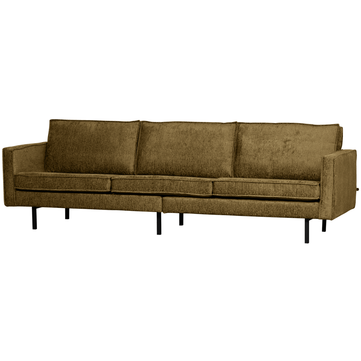 Woood | 3-Zits bank Rodeo structure velvet brass